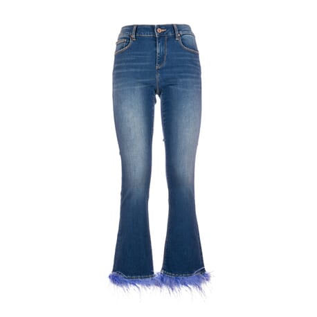 Cropped Jeans Effect Push Up Fracomina