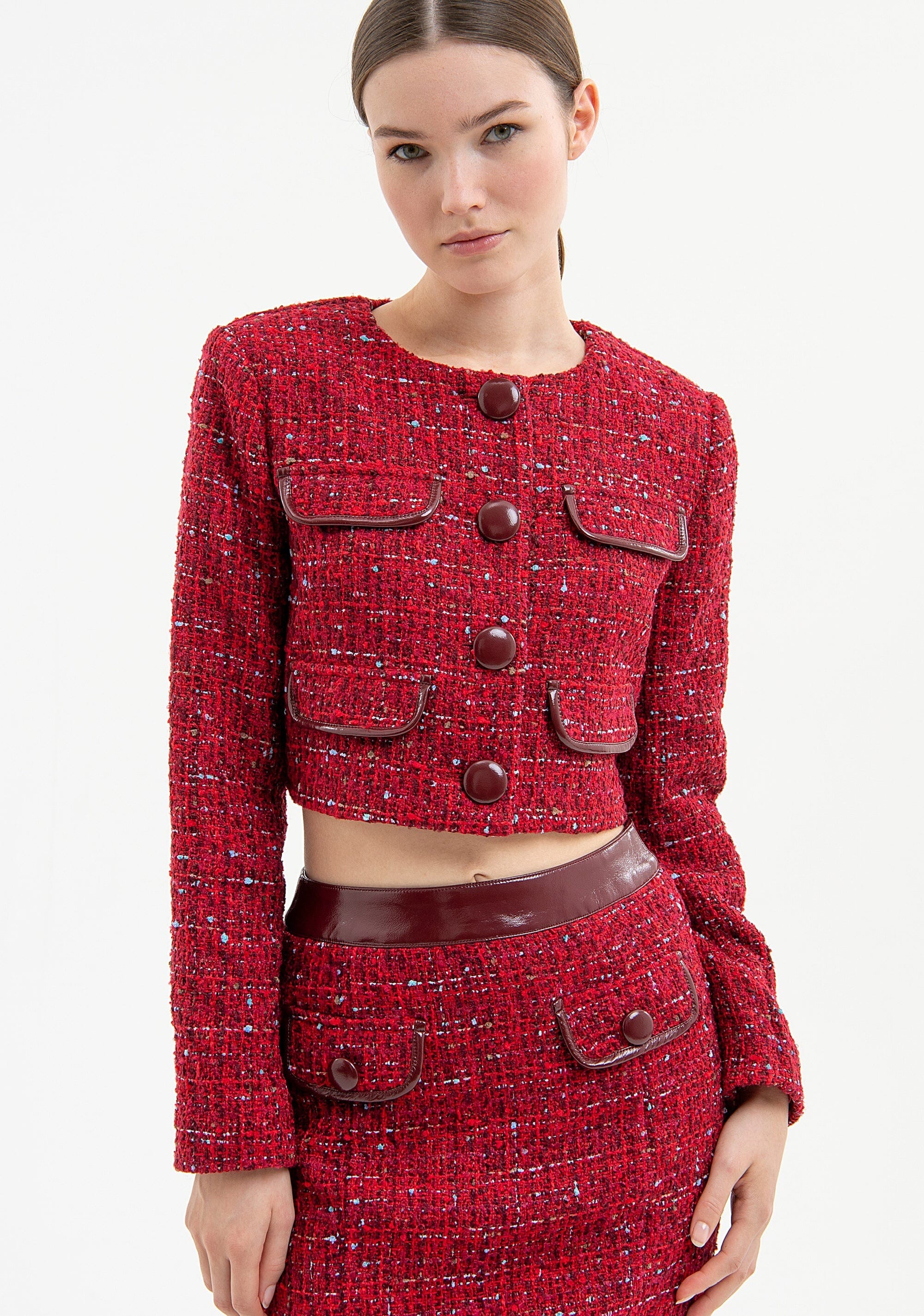 Vestiti in tweed best sale
