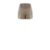 Rinascimento Plaid Pleated Trouser Miniskirt