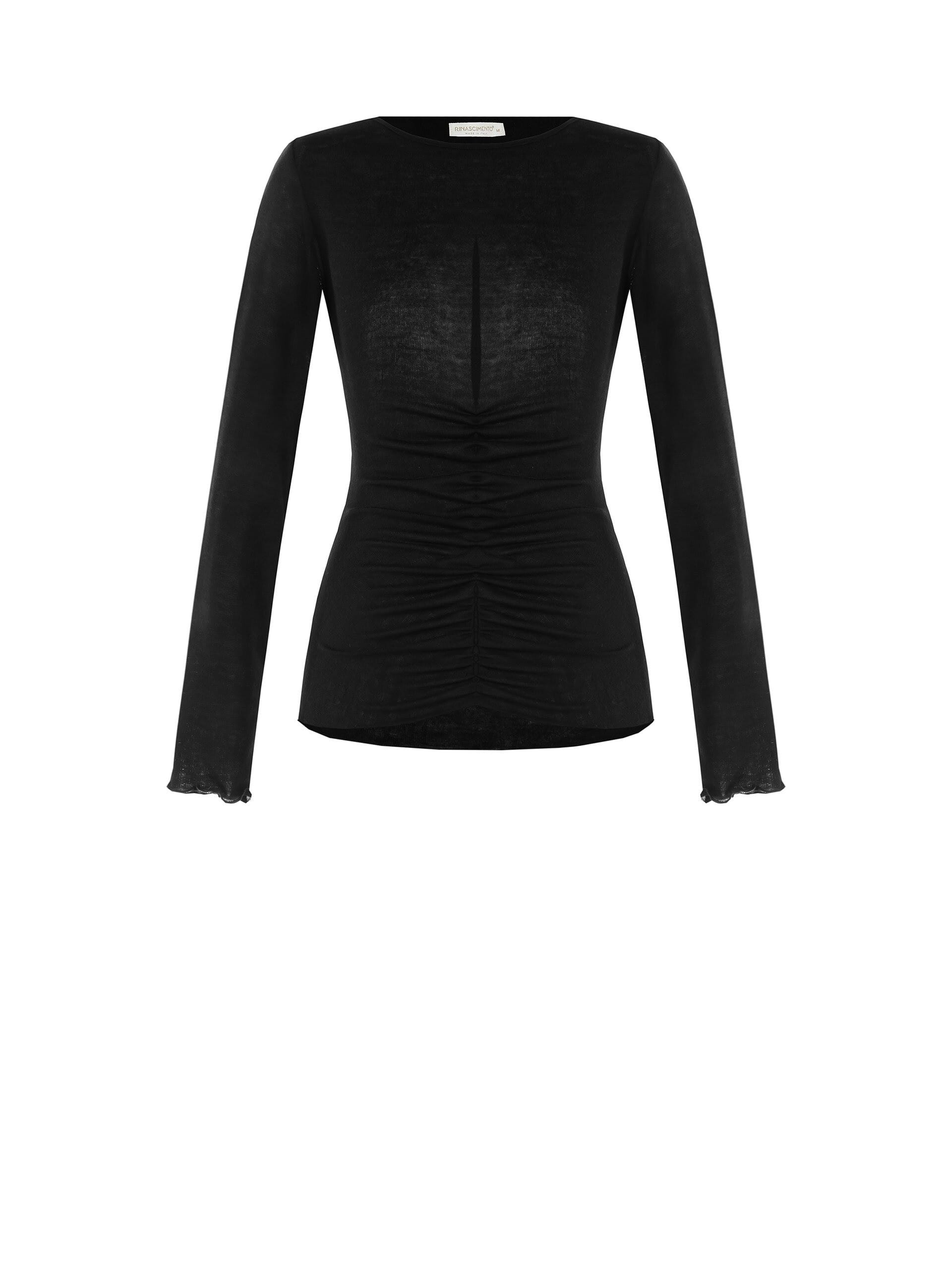 Maglia Arricciata Sul Davanti Rinascimento Vestiti Firmati Life S