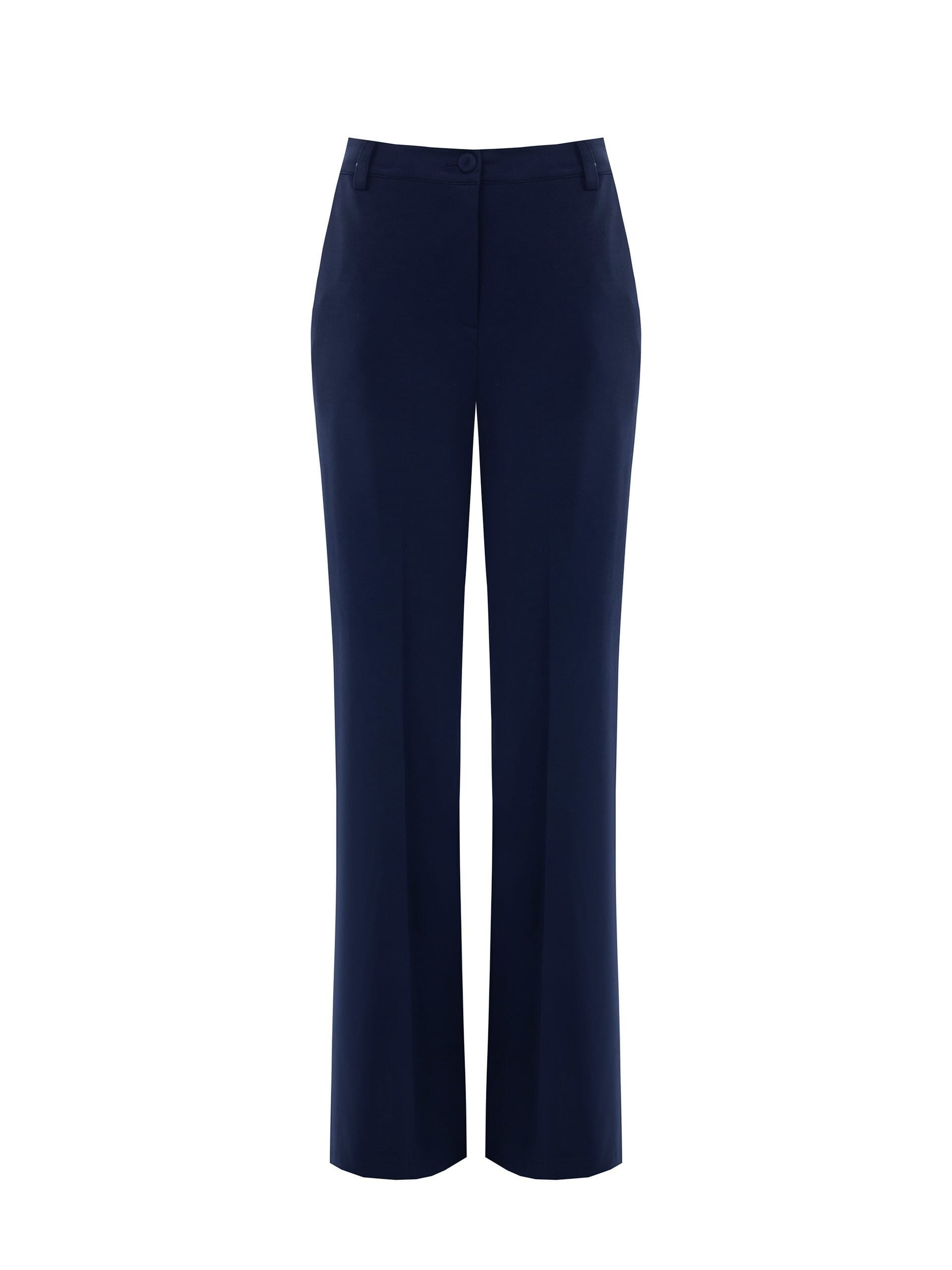 Straight Trousers In Milan Stitch Rinascimento Vestiti Firmati Li