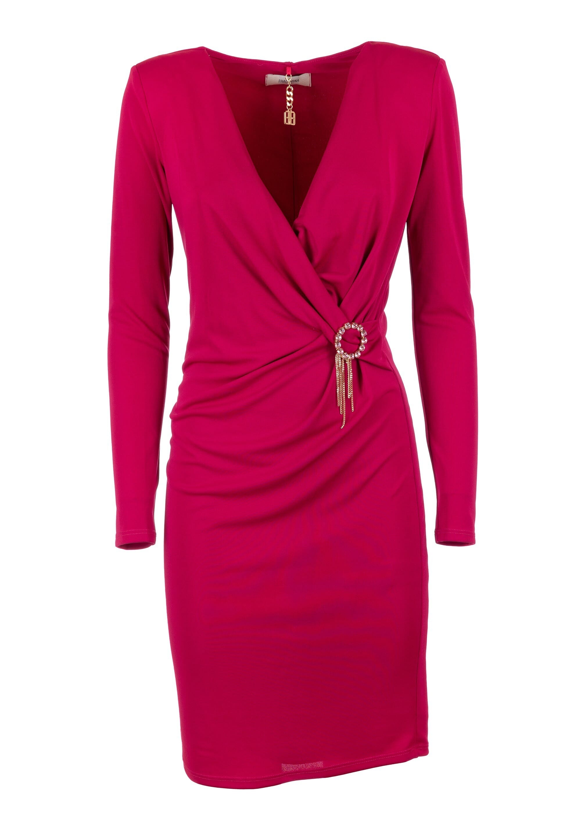 Abito Slim Mini In Tessuto Stretch Fracomina