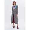 Fracomina Regular Long Tweed Coat