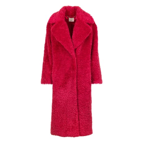 Fracomina Regular Long Eco Fur Coat