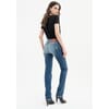 Jeans Bootcut Effect Push Up In Denim With Medium Wash Fracomina
