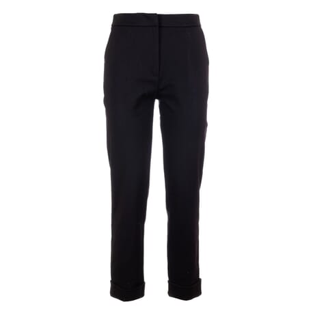 Slim Chino Trousers In Milan Stitch Fracomina