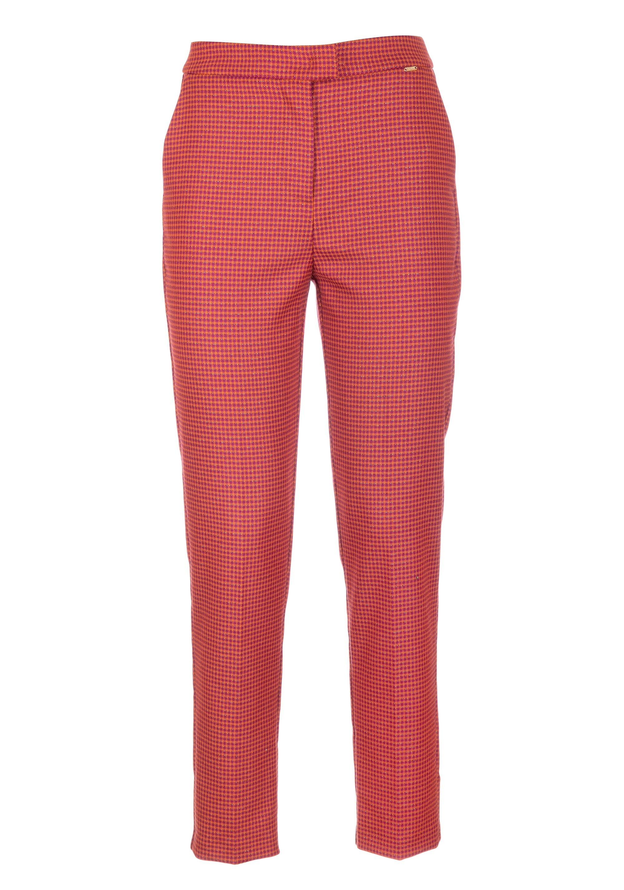 Pantalone Regular In Tessuto Tecnico Fracomina