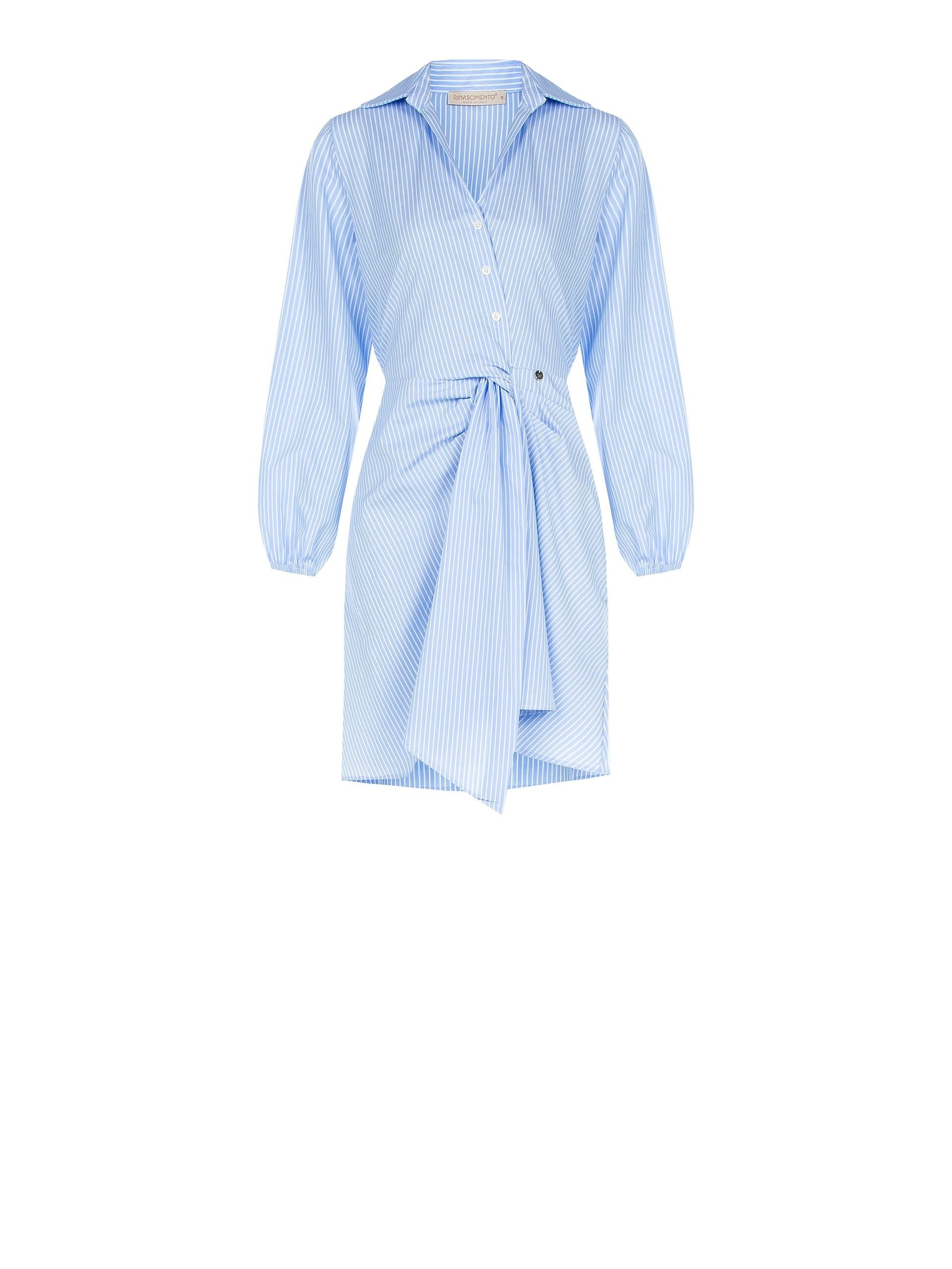 Abito camicia a righe sales