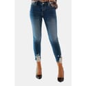 Skinny Jeans Effect Push Up In Denim With Medium Wash Fracomina