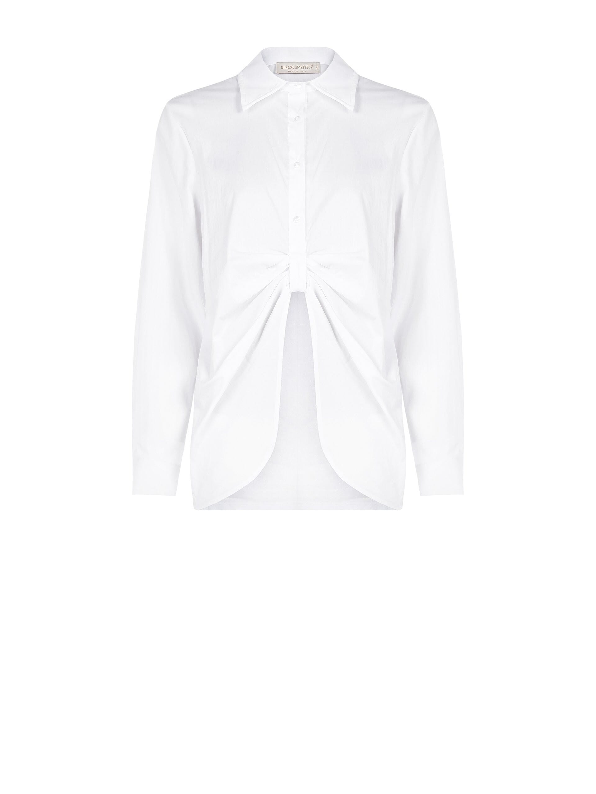 Camicia arricciata on sale