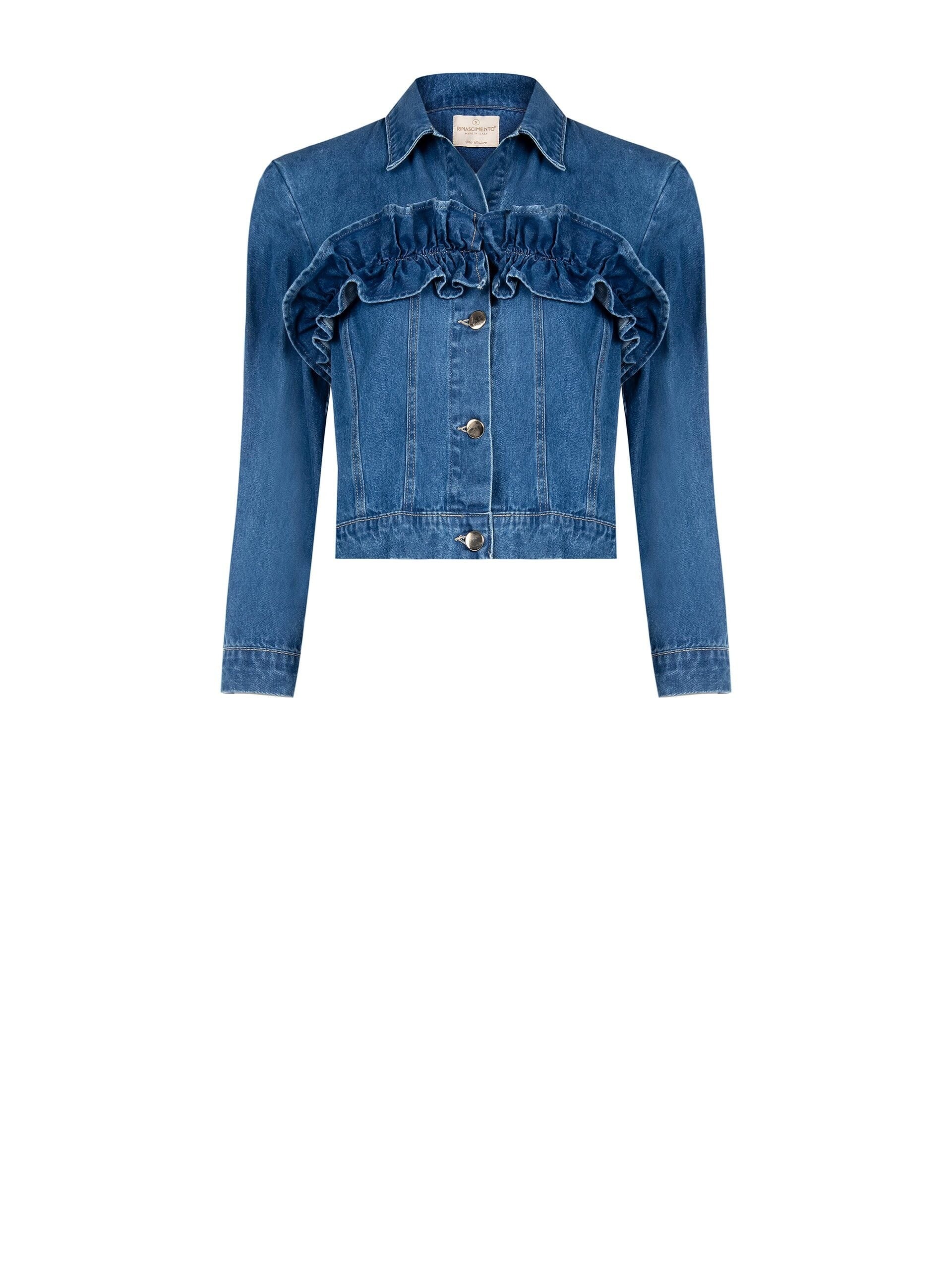 Giacca corta di jeans store