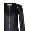 Leatherette Jacket With Rhinestones Rinascimento