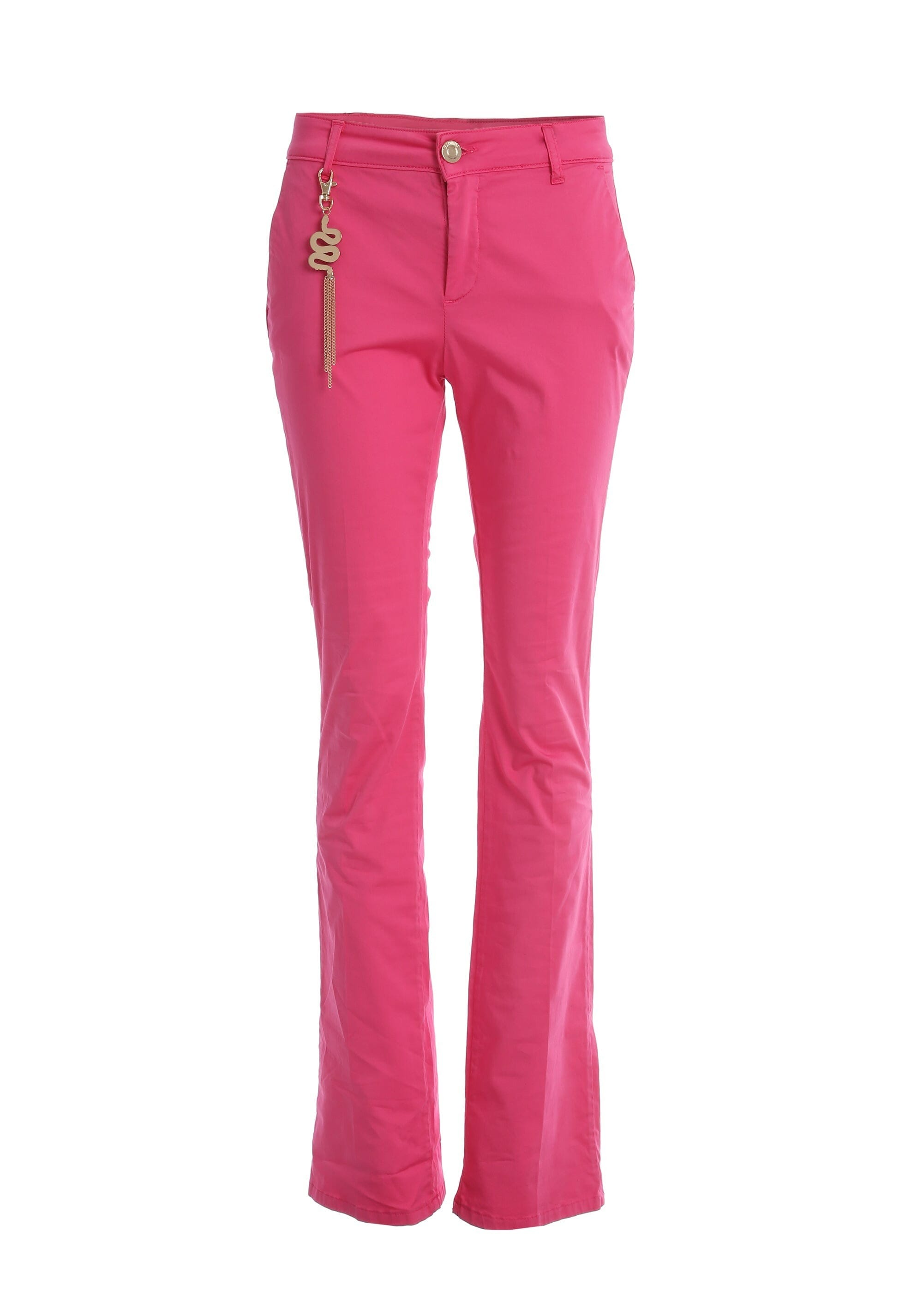 Pantaloni Bootcut Tinta Unita Fracomina