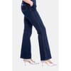 Denim Flare Jeans With Rince Fracomina Wash