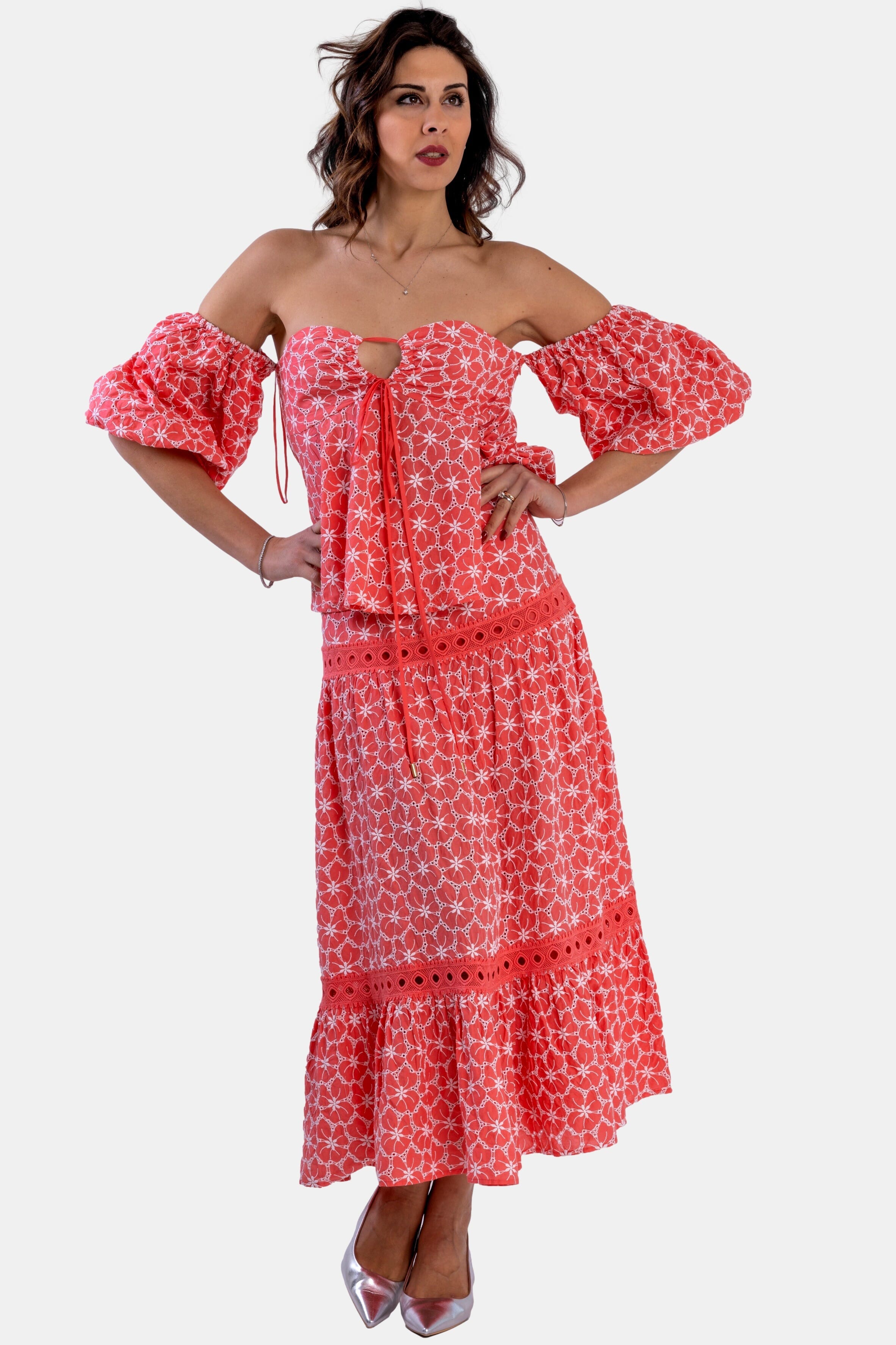 Top Linea Ad A In Fantasia Floreale Fracomina