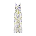 Long Dress With Floral Pattern Rinascimento