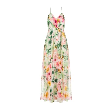 Long Dress With Floral And Lurex Pattern Rinascimento
