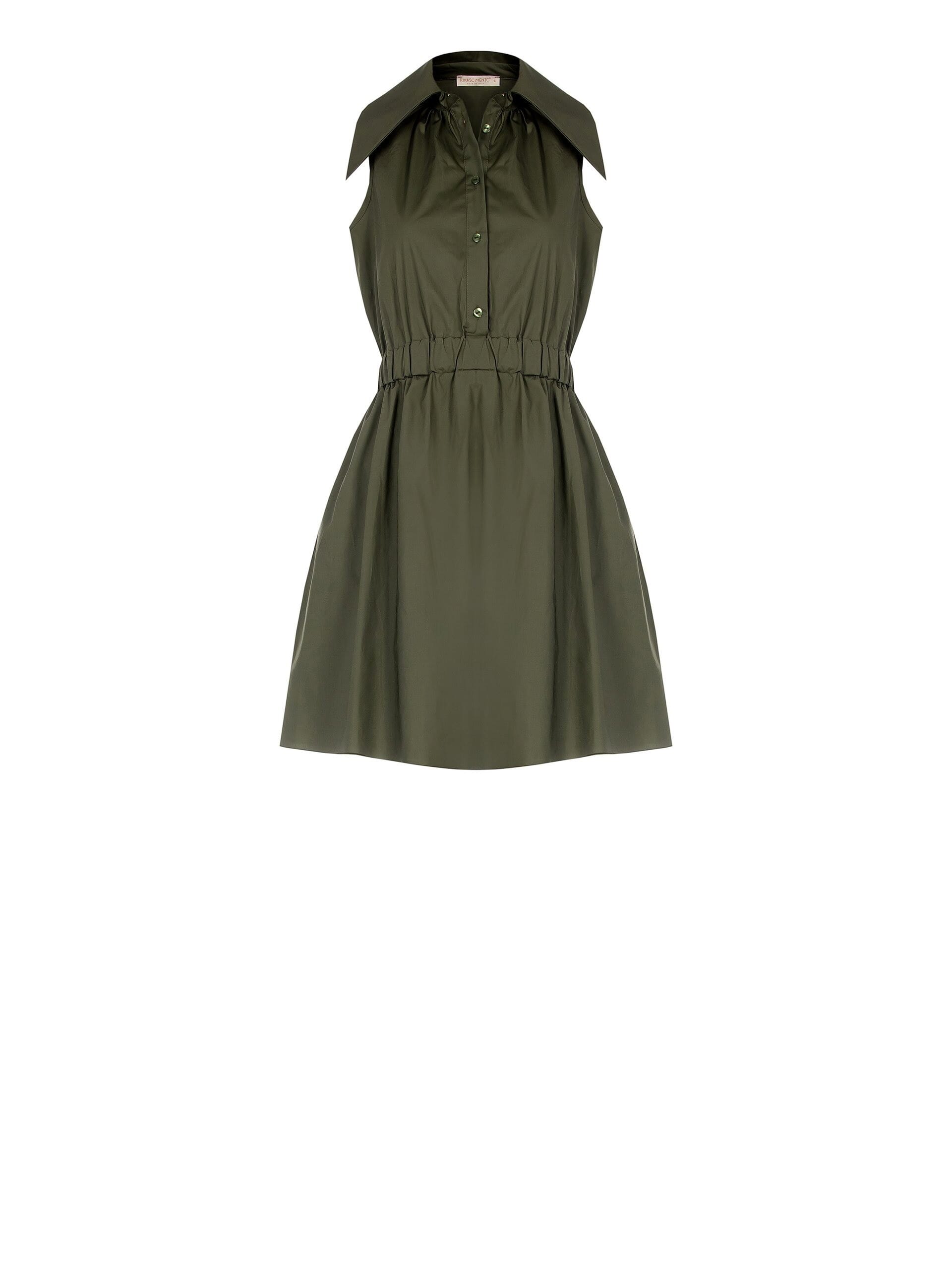 Abito Corto Tinta Unita Rinascimento