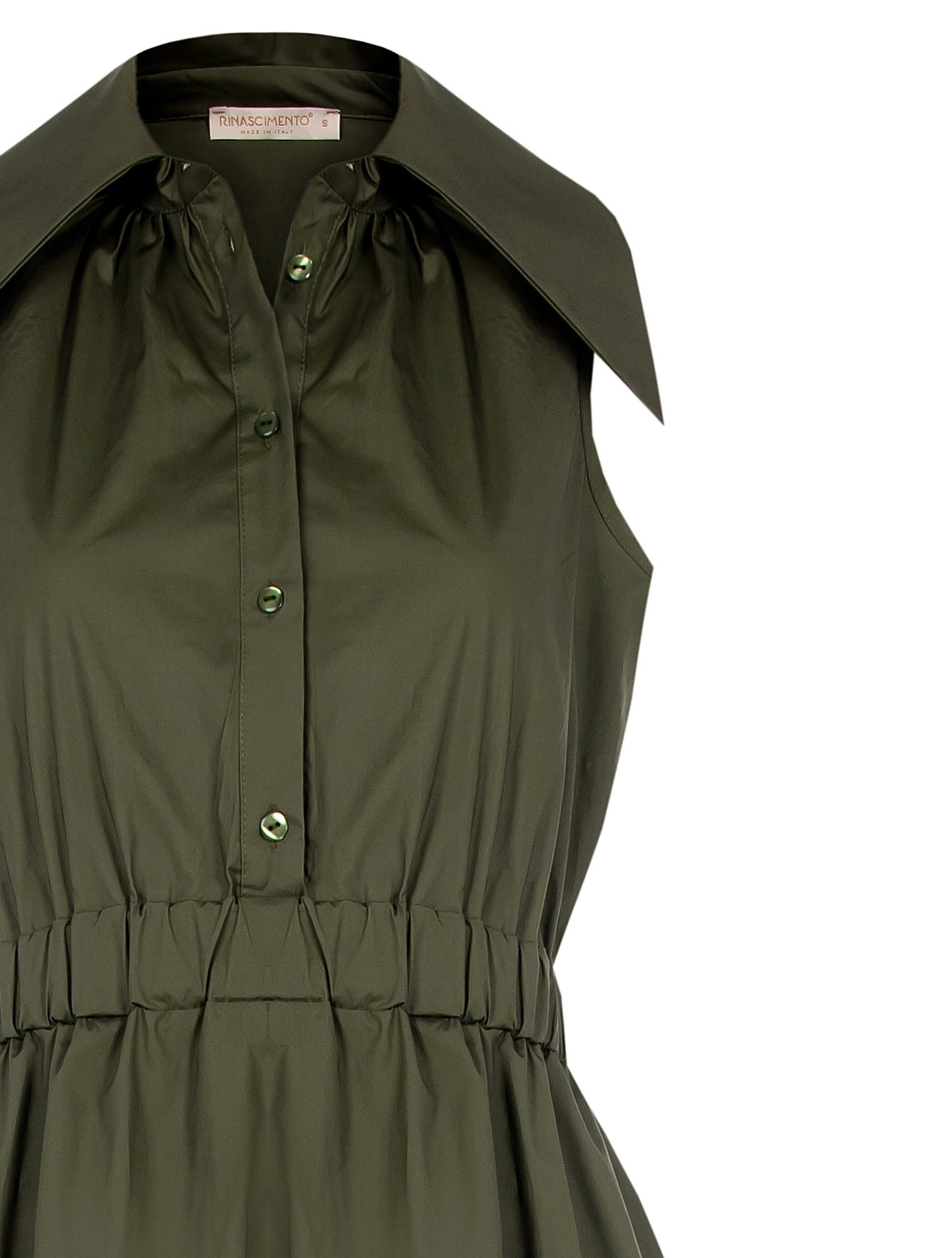 Abito Corto Tinta Unita Rinascimento