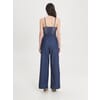 Rinascimento Chambray and Sequins Jumpsuit