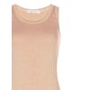 Ribbed Fitted Tank Top With Lurex Rinascimento