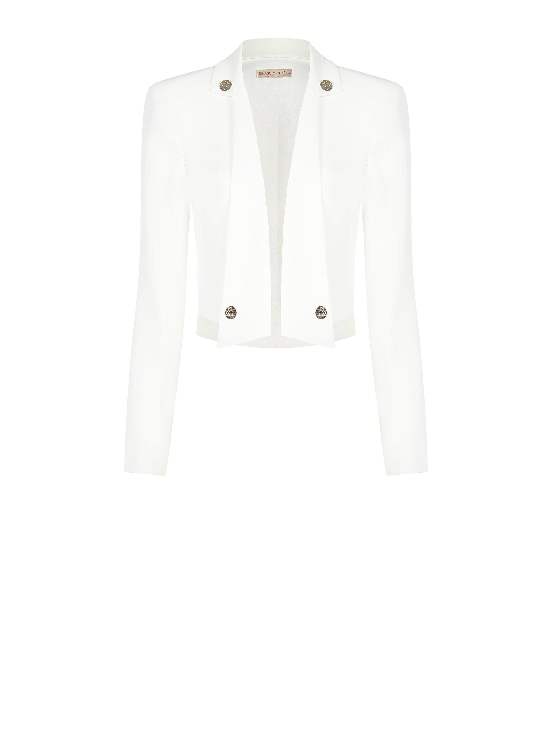 Giacca Corta Aperta Con Bottoni Rinascimento Vestiti Firmati