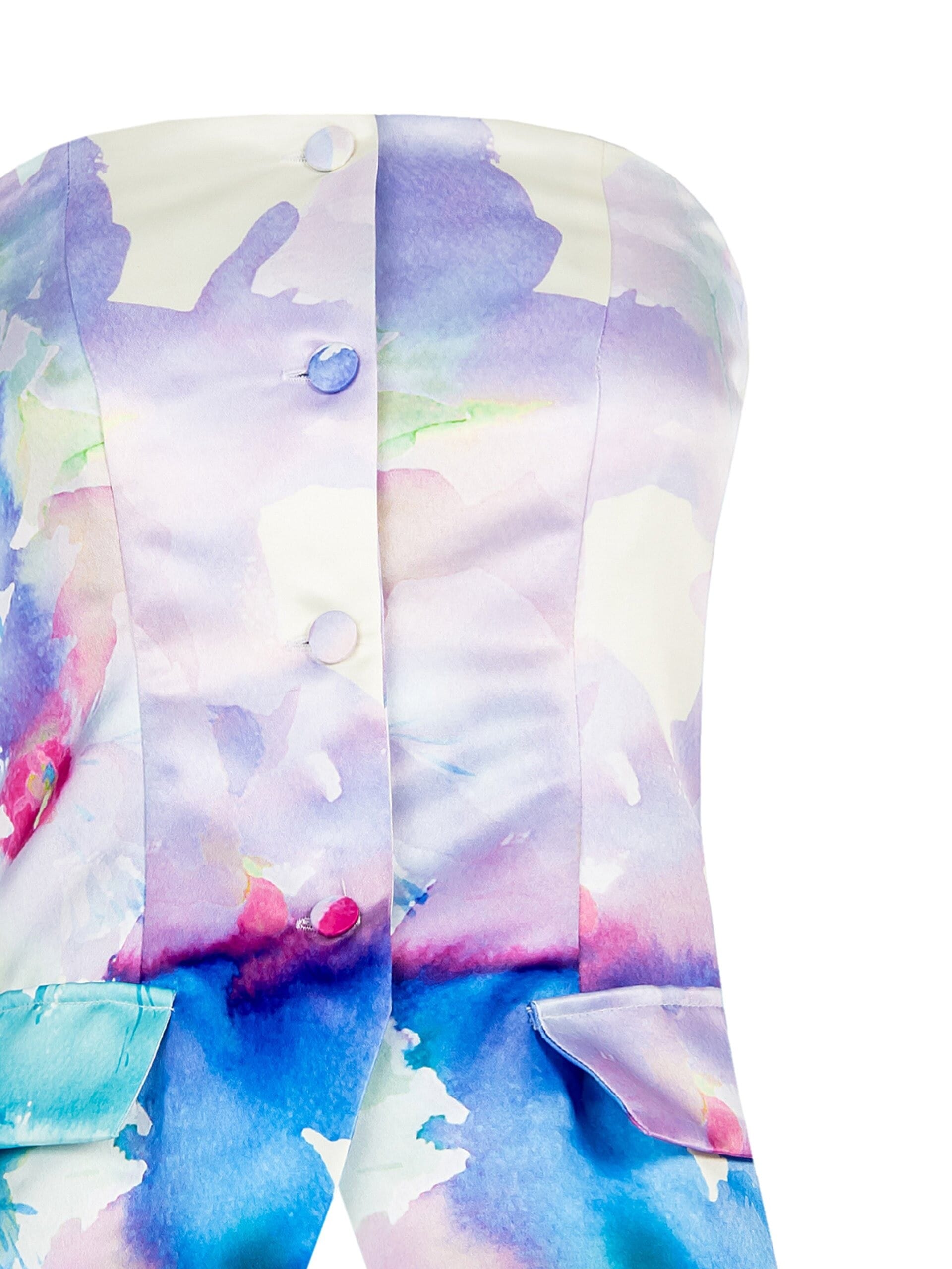 Gilet Fantasia Floreale Rinascimento