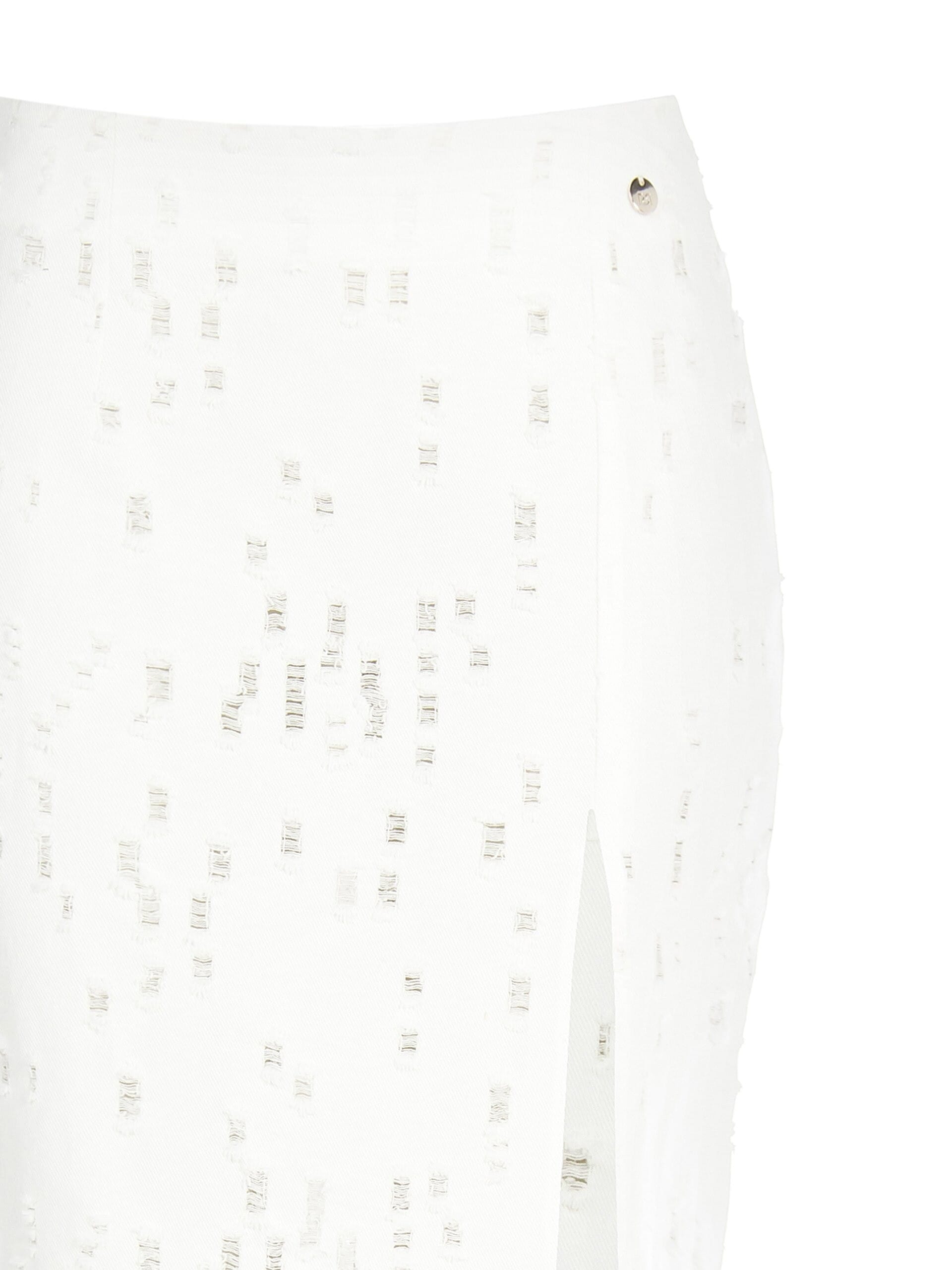 Maxi Gonna In Denim Rinascimento