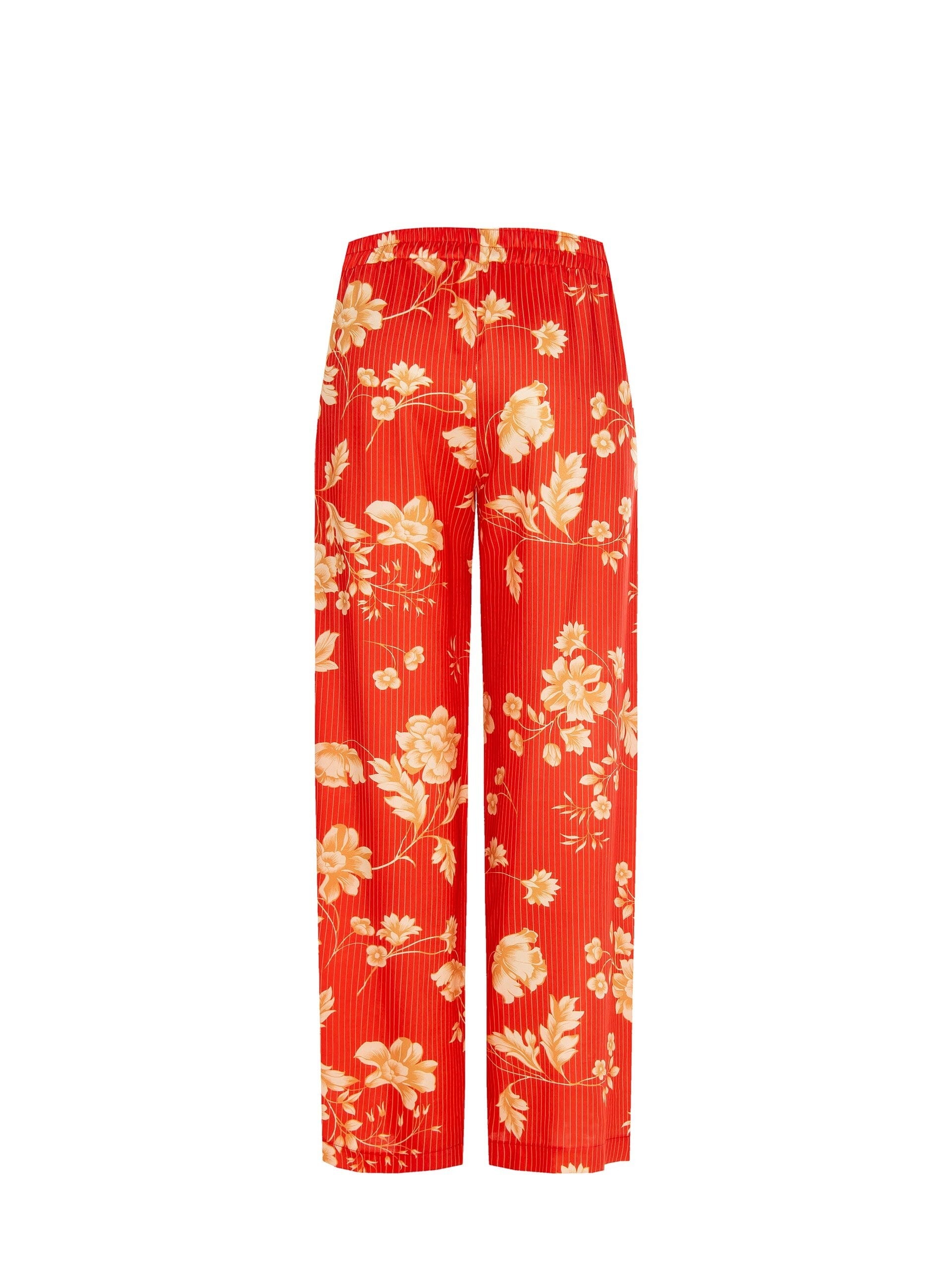 Pantalone Palazzo Fantasia Fiori Rinascimento