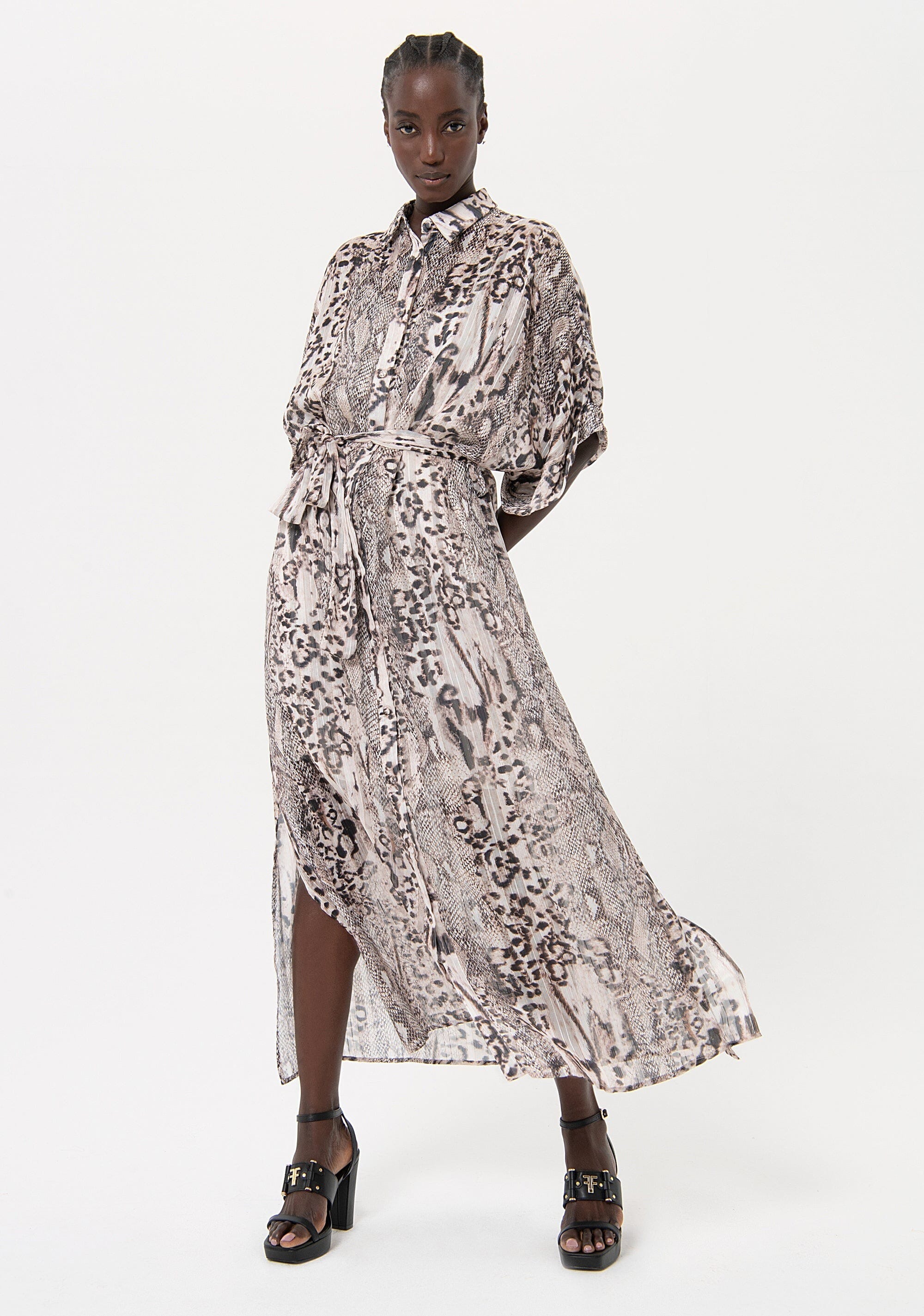 Chemisier animalier new arrivals