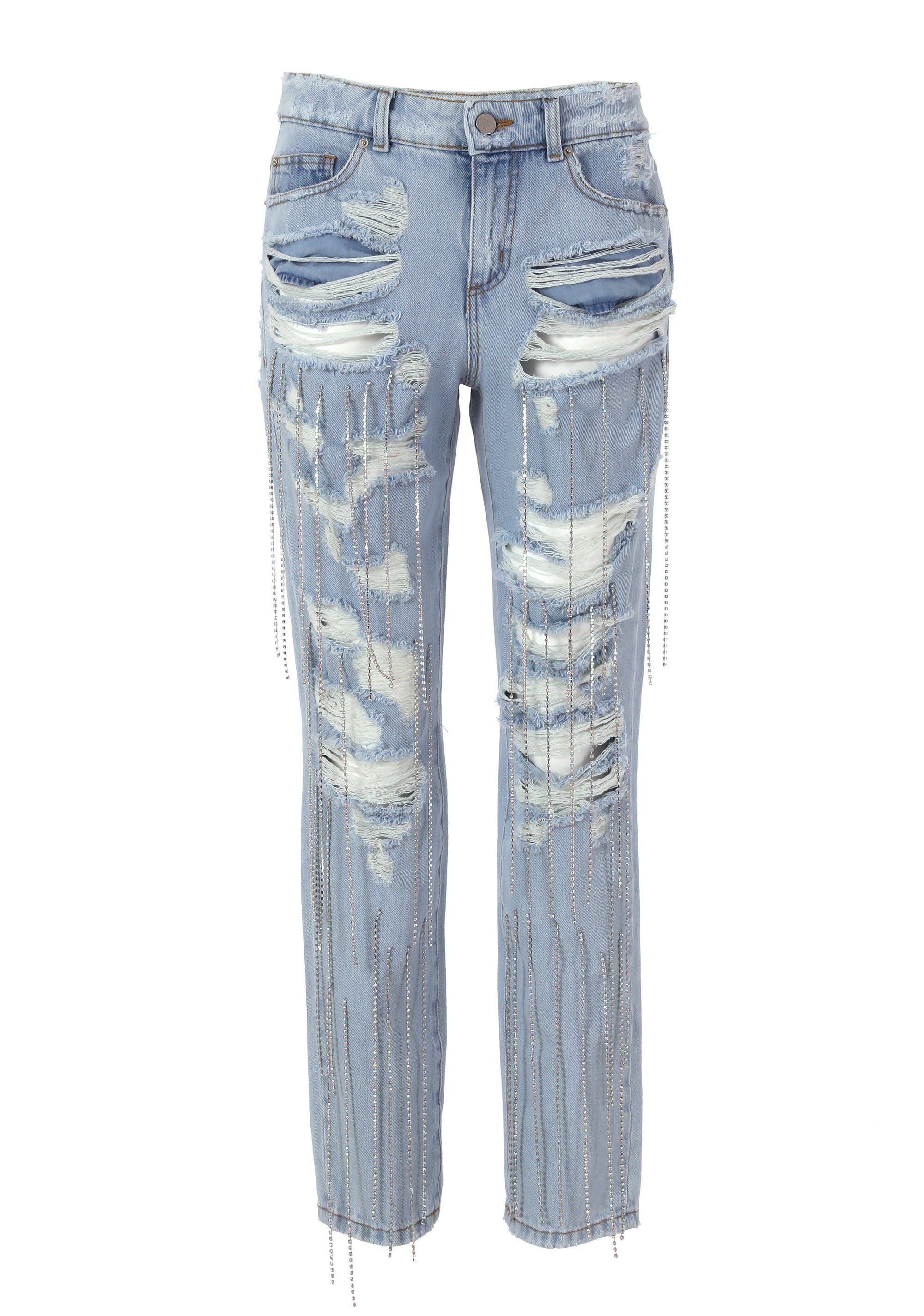 Jeans fracomina con strass deals