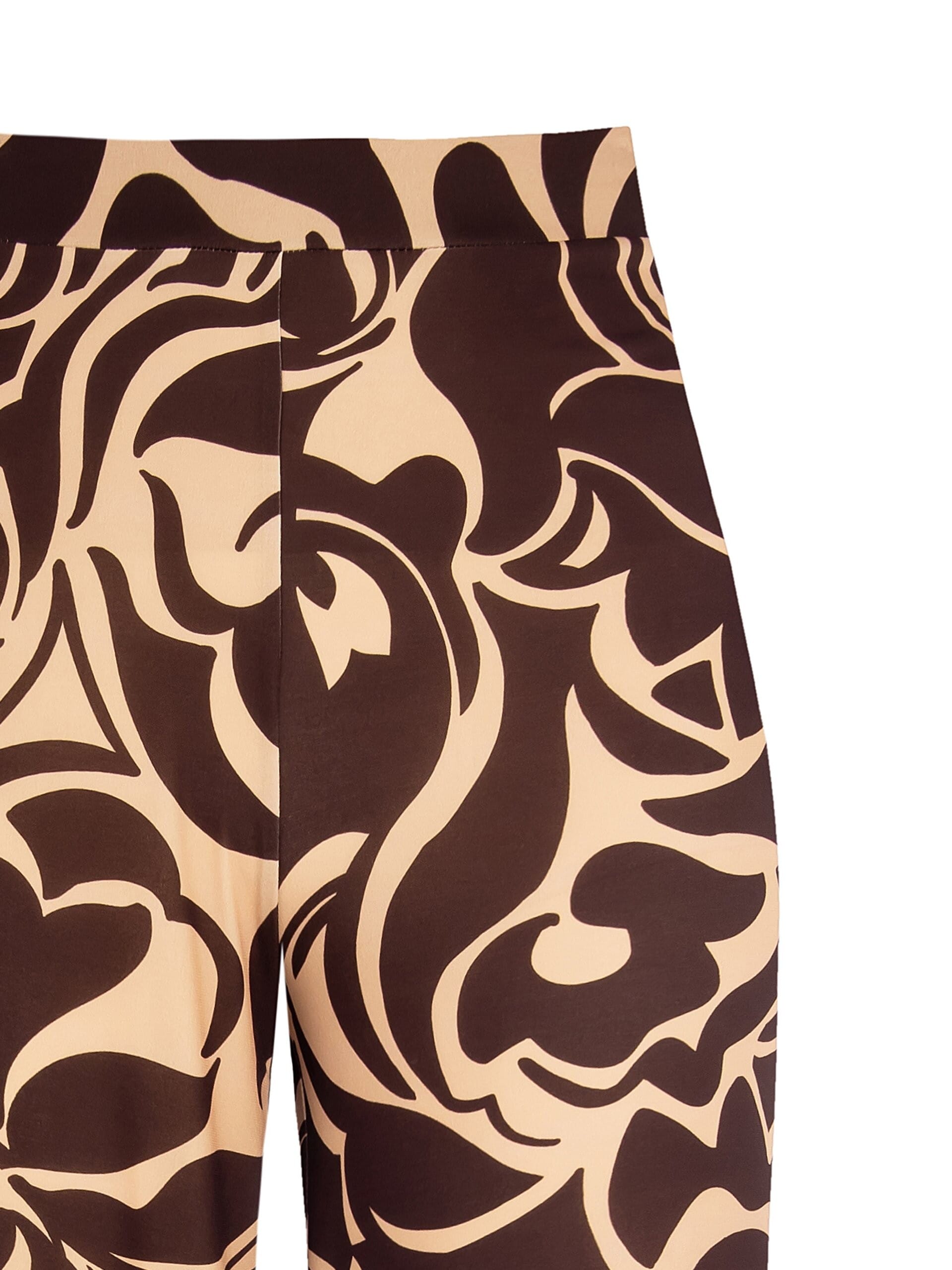 Pantaloni Palazzo Con Elastico Dietro Rinascimento Curvy