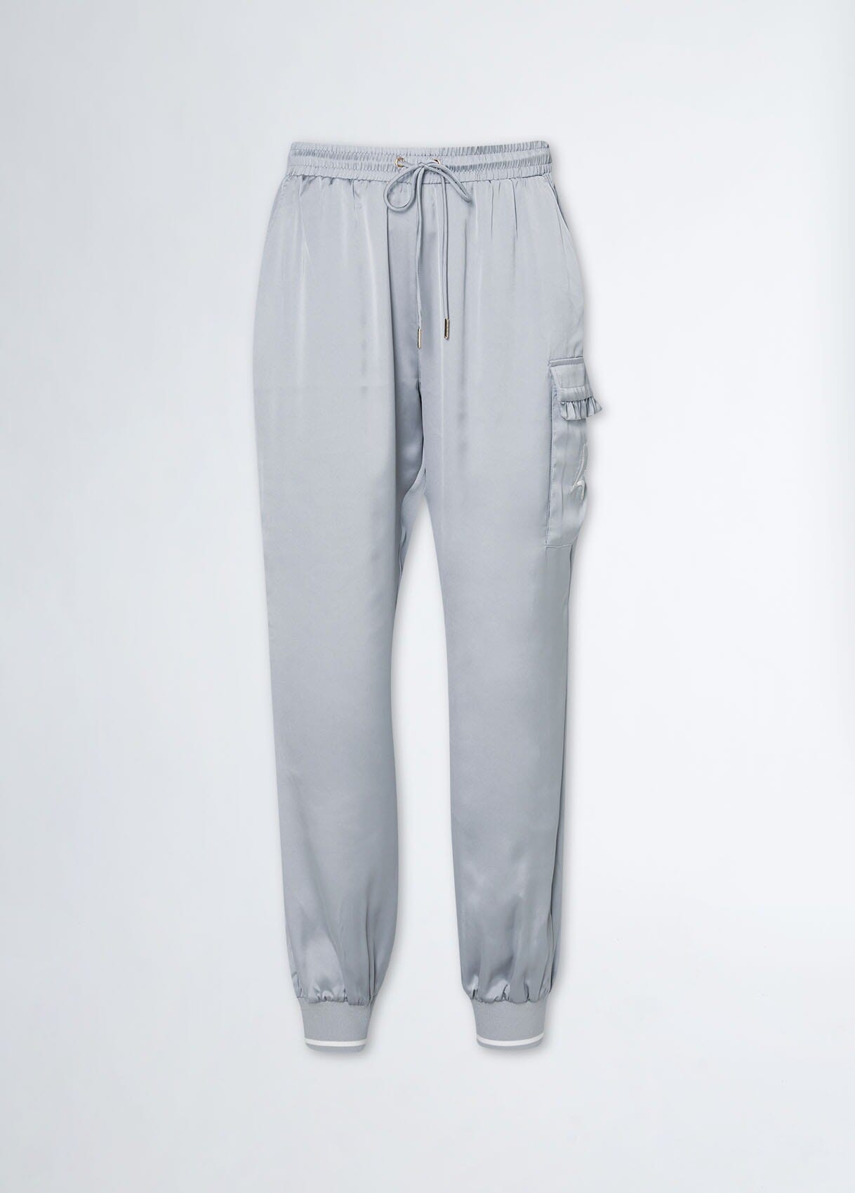 Pantaloni Jogging In Raso Liu Jo