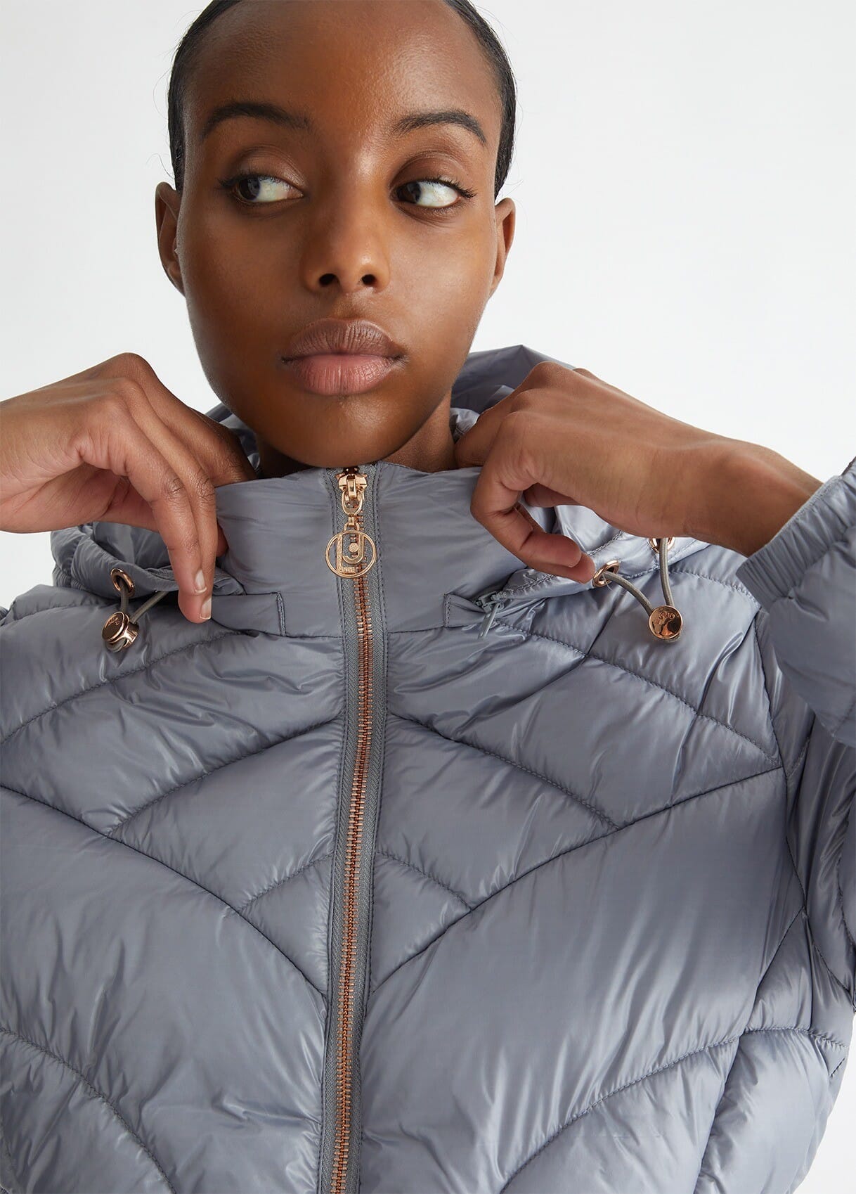 Giacca Imbottita Con Cappuccio Liu Jo