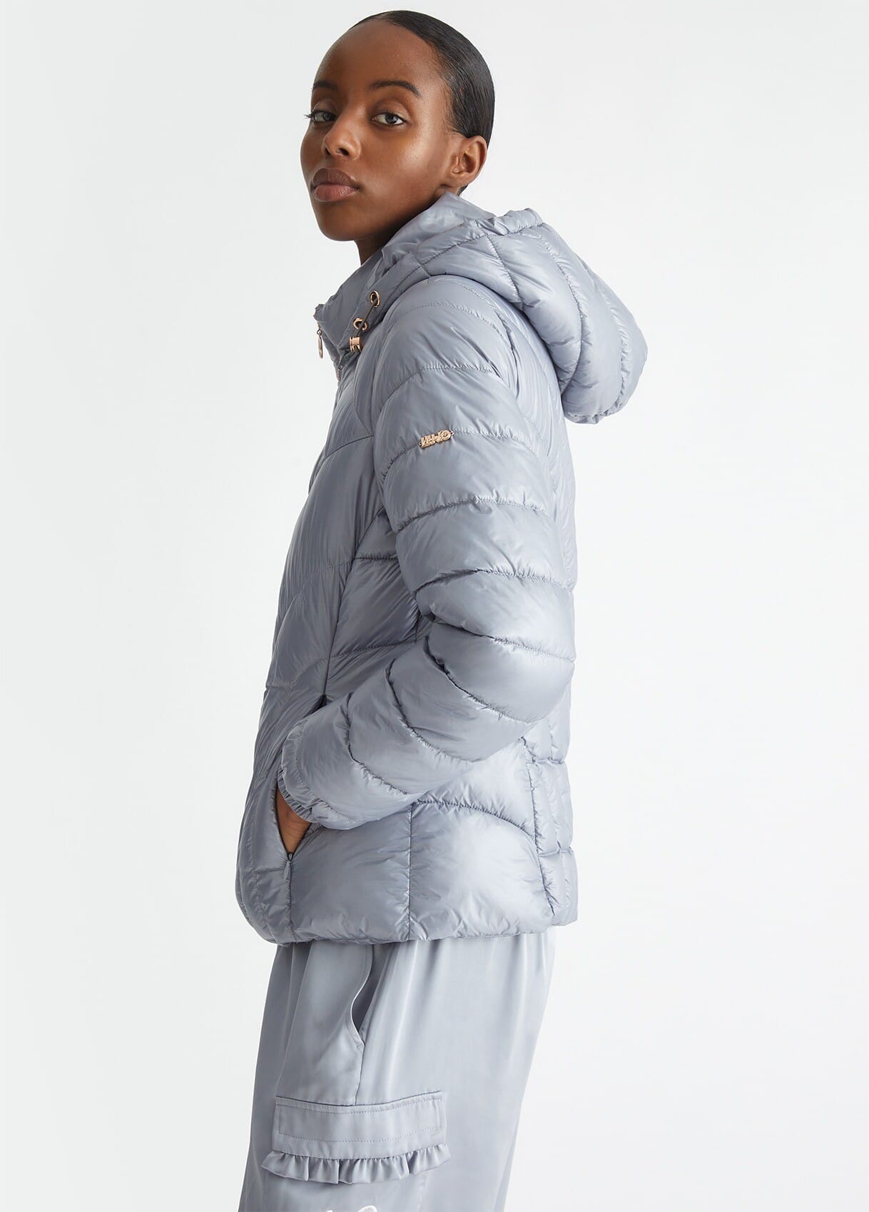 Giacca Imbottita Con Cappuccio Liu Jo