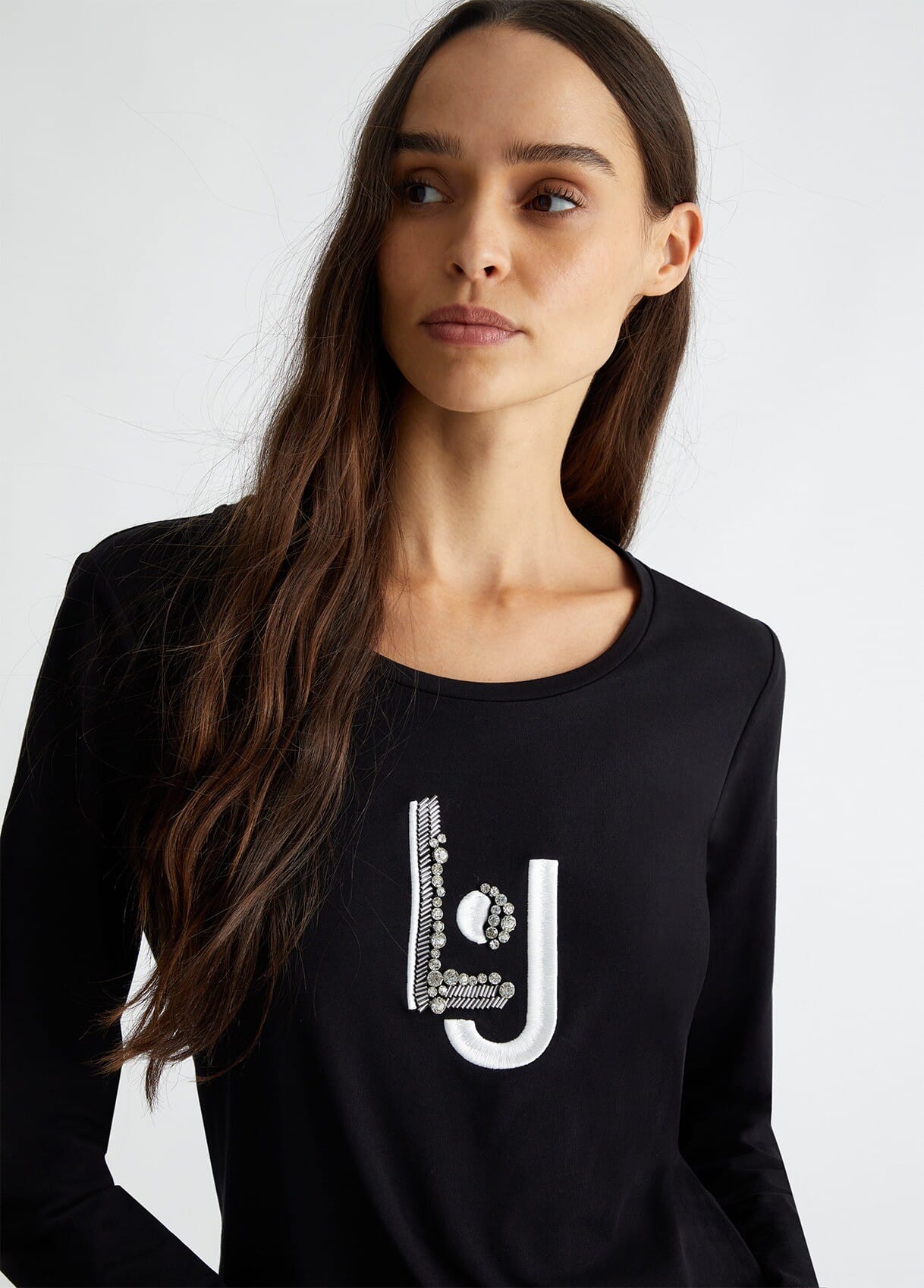 T-Shirt Con Applicazioni Liu Jo