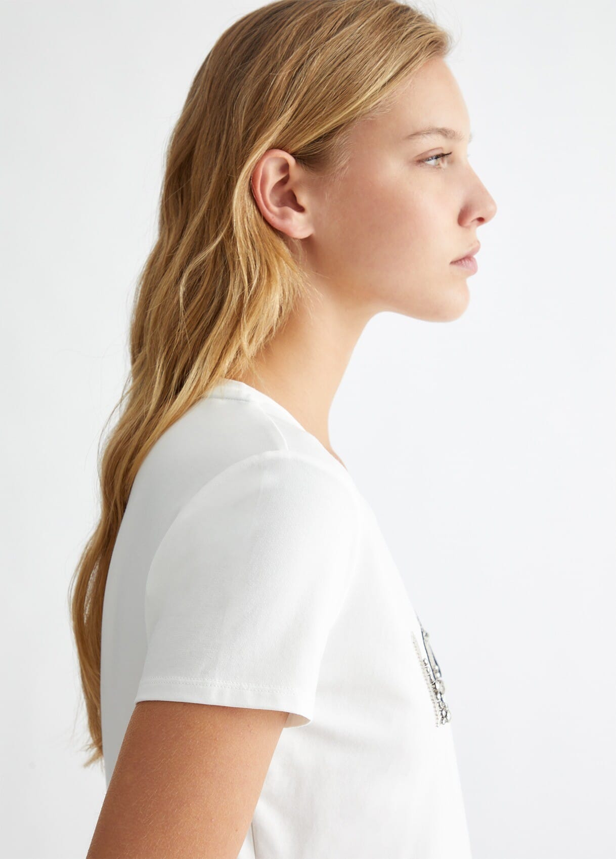 T-Shirt Con Applicazioni Liu Jo