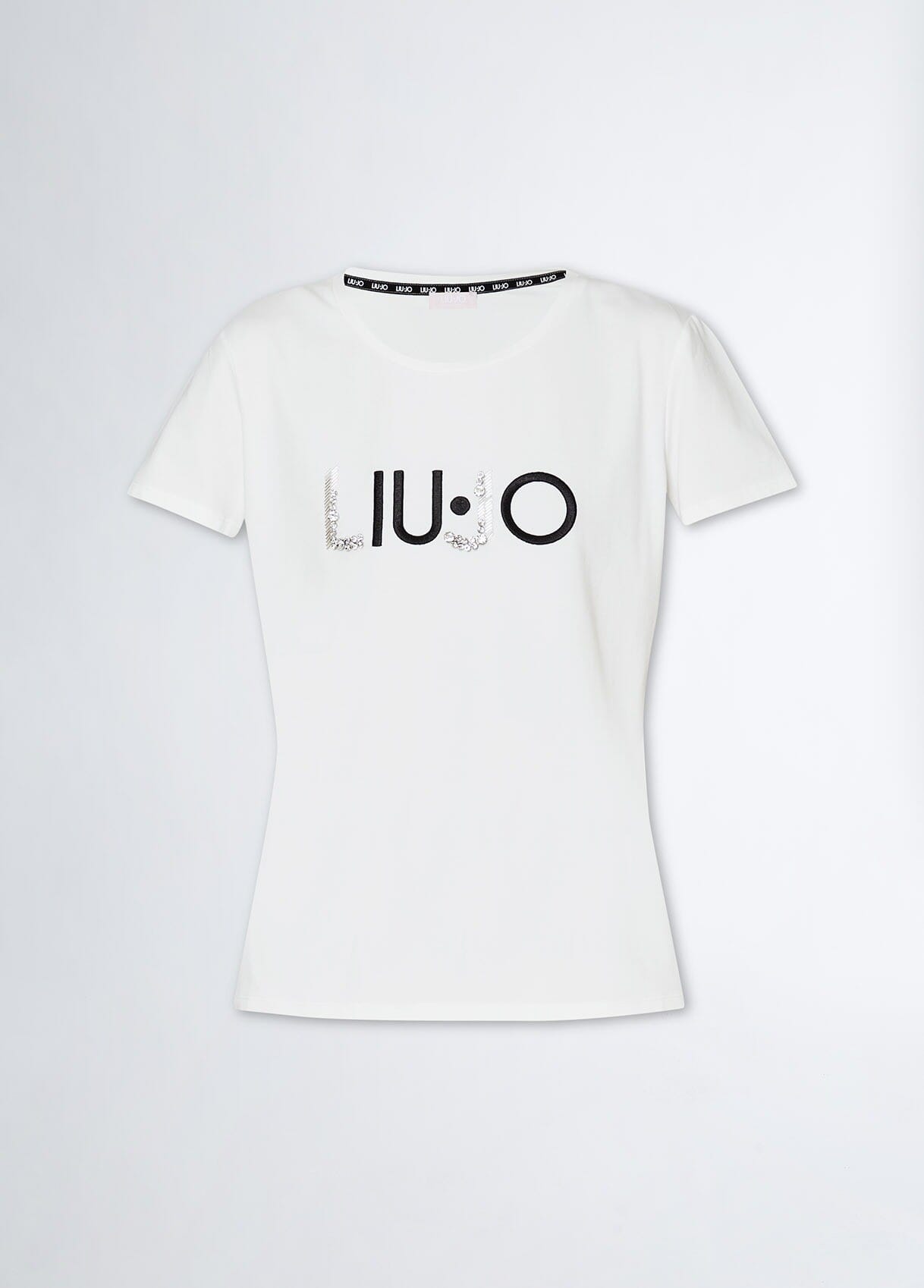 T-Shirt Con Applicazioni Liu Jo