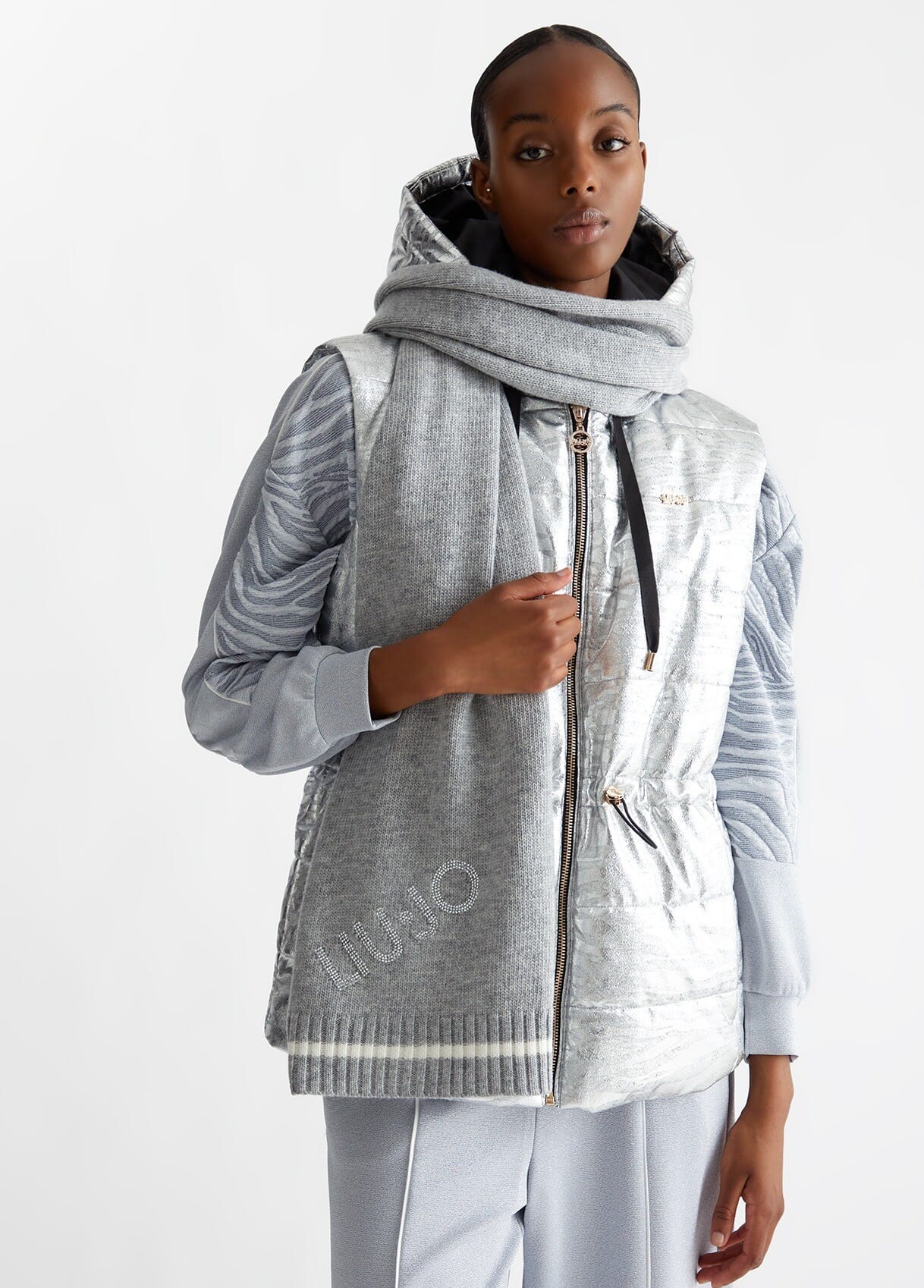 Sciarpa In Misto Lana Liu Jo