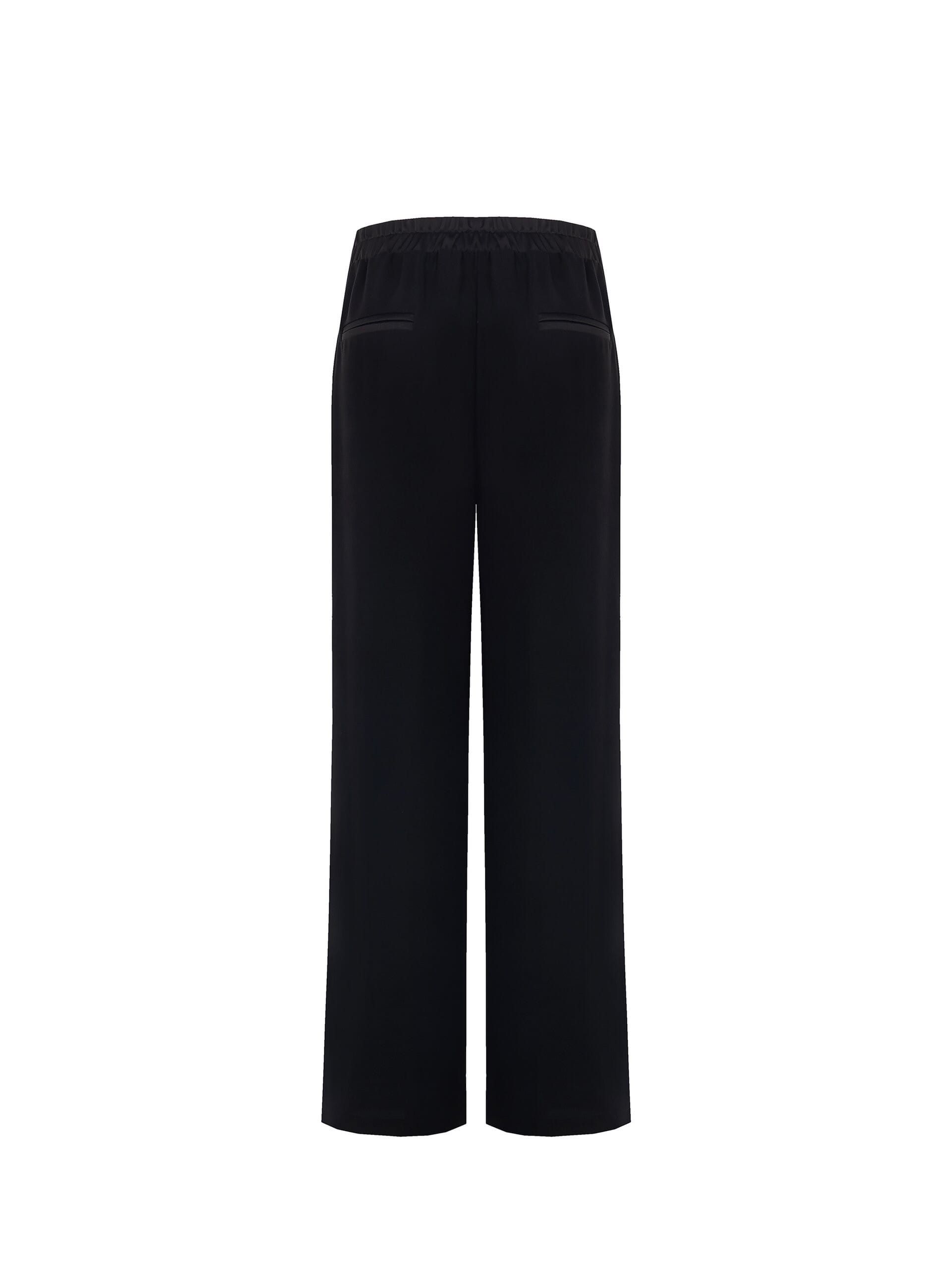 Pantaloni Palazzo Con Banda Maculata E Spacchi Laterali Rinascimento