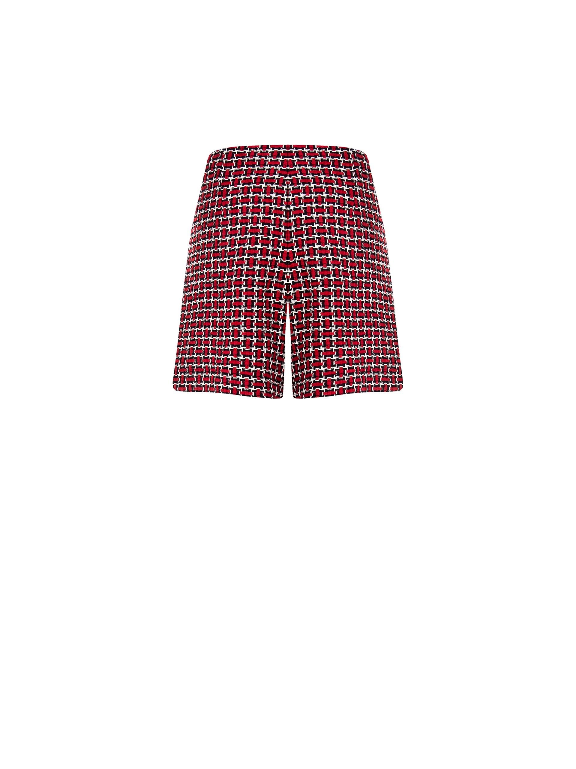 Pantaloni Corti In Tweed Con Lurex Rinascimento