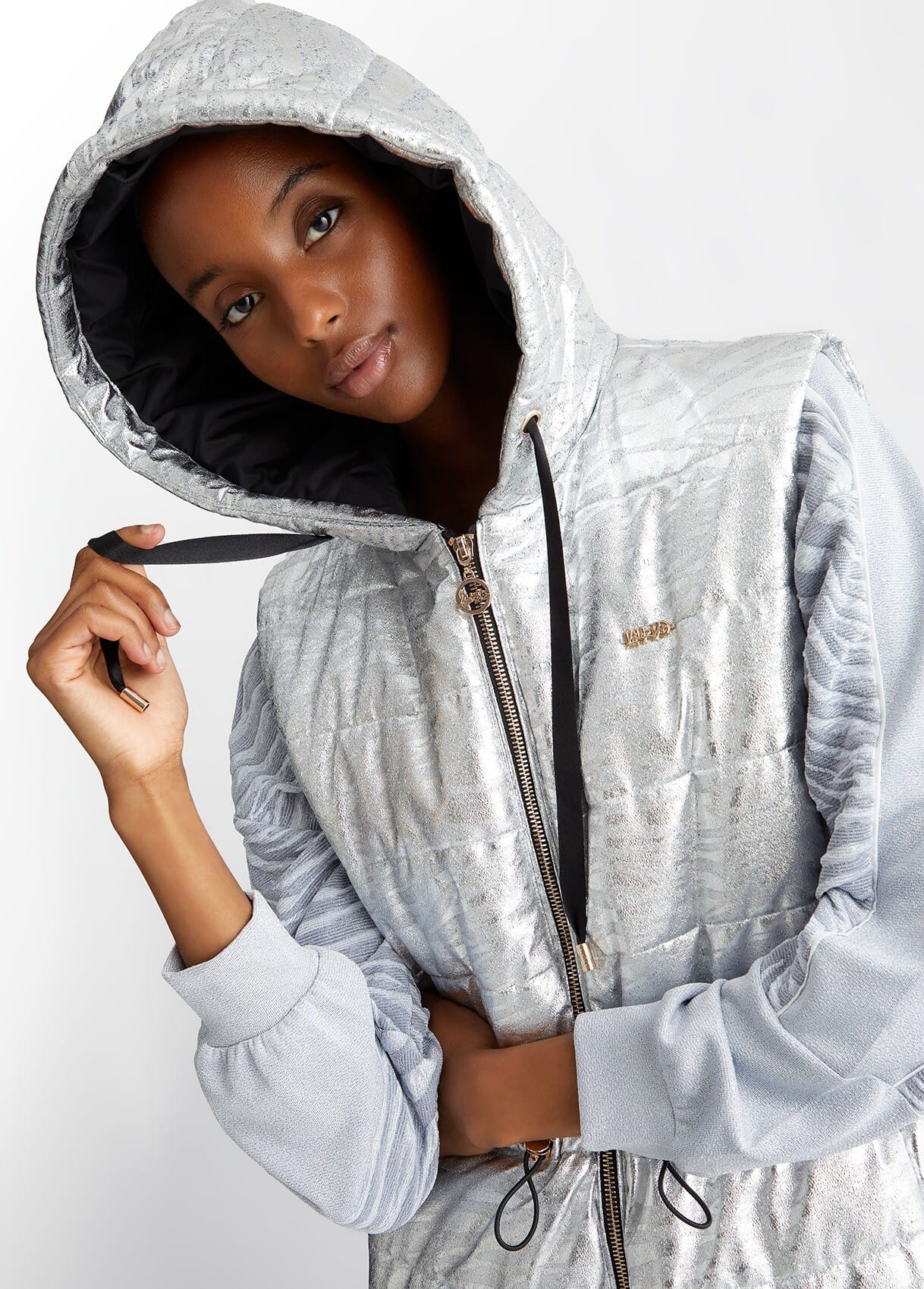 Gilet Animalier Imbottito Liu Jo