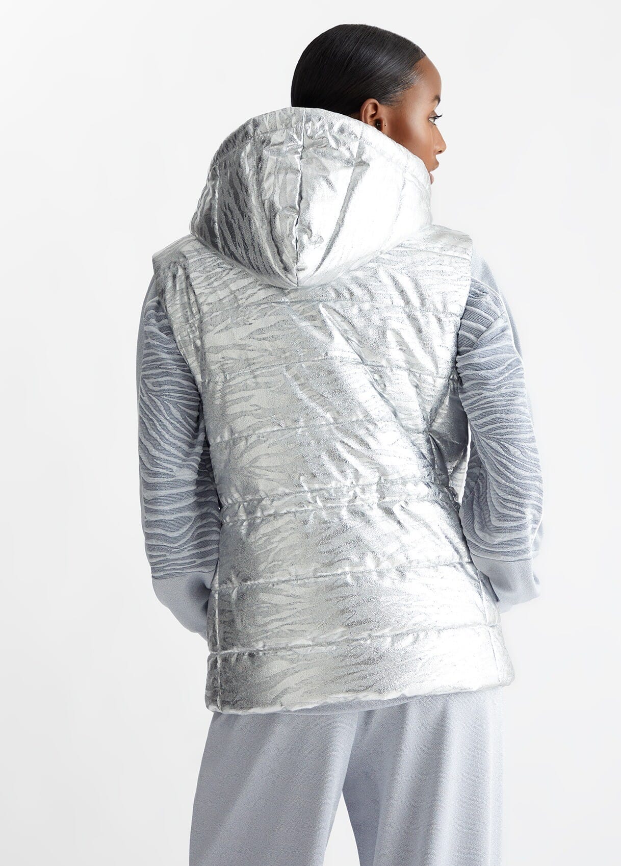 Gilet Animalier Imbottito Liu Jo