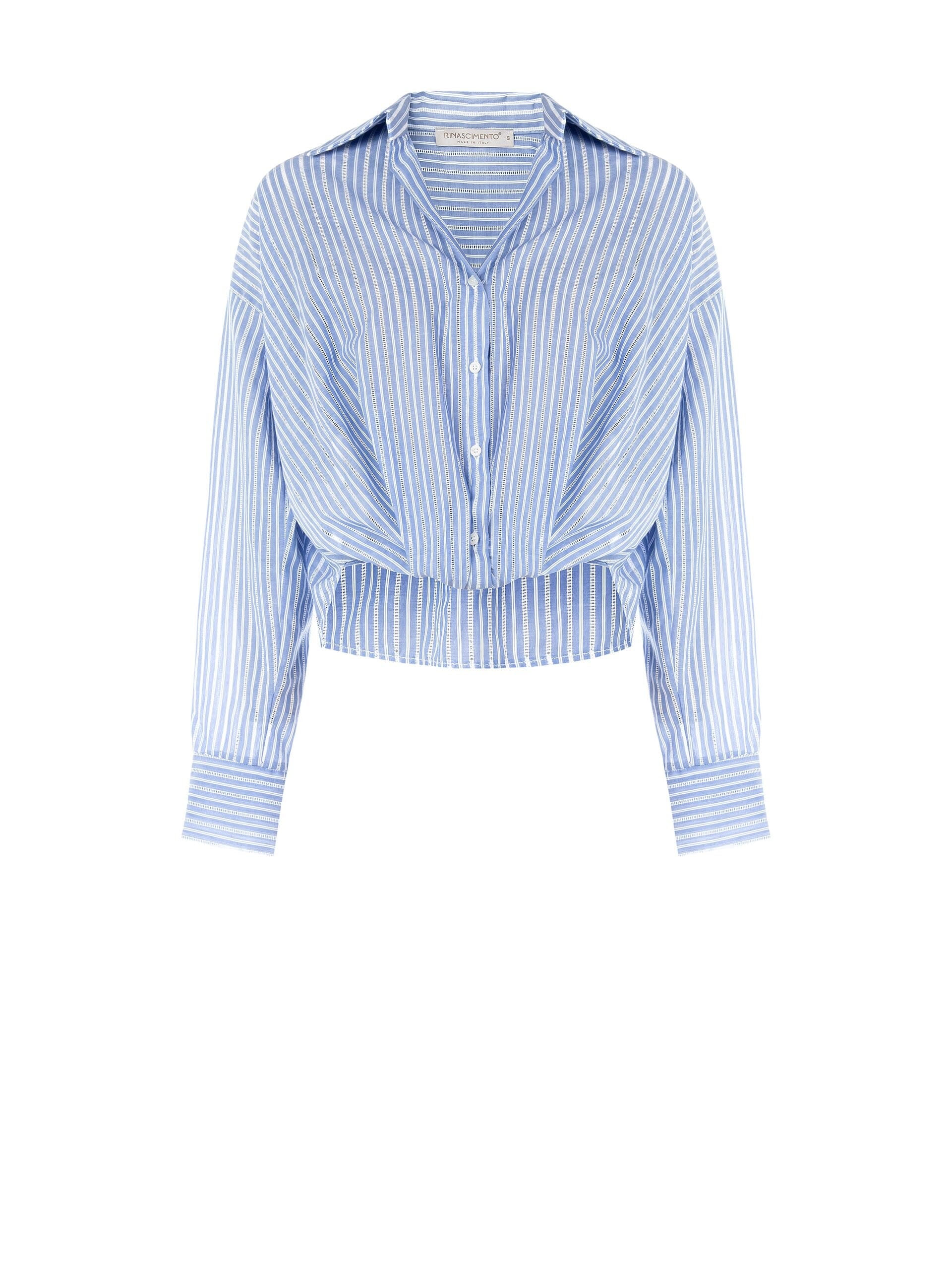 Rinascimento - Chemise ballon asymétrique en coton