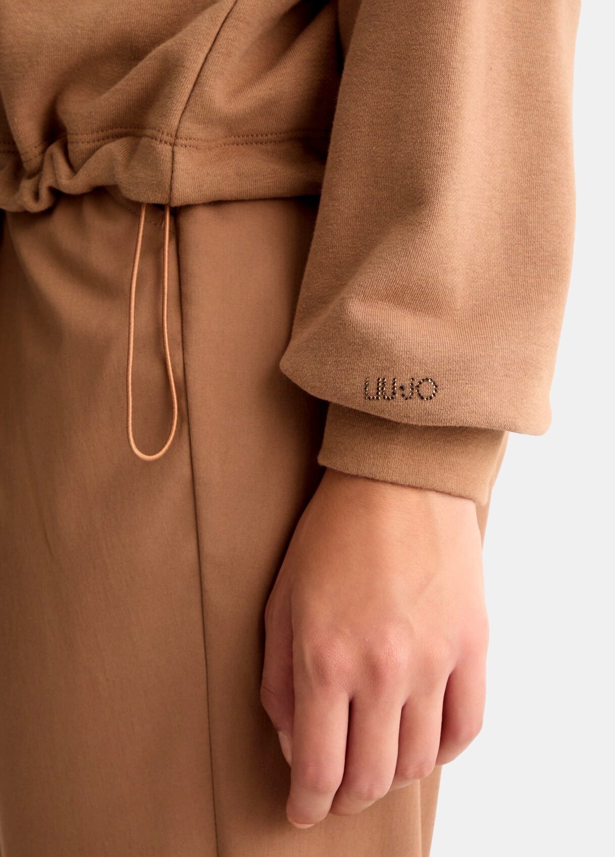 Felpa Con Strass Liu Jo