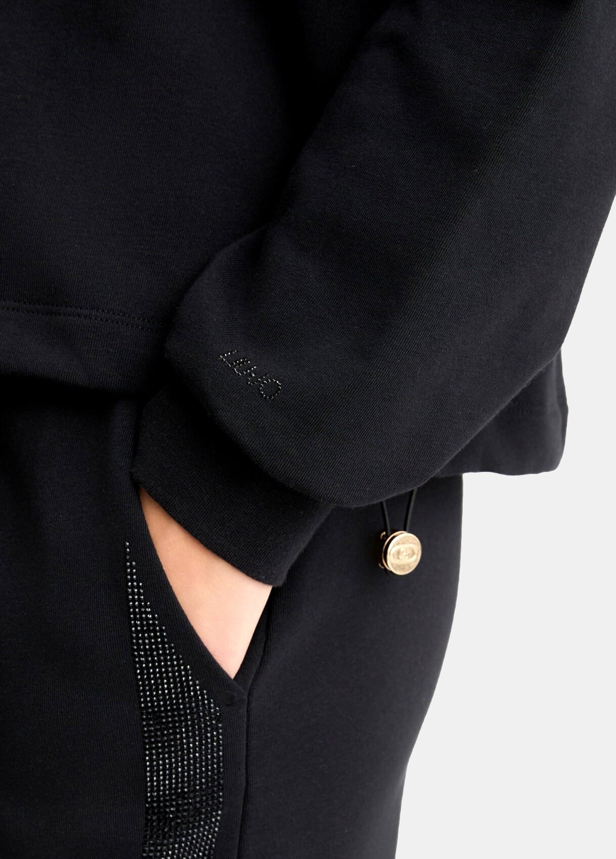 Felpa Con Strass Liu Jo
