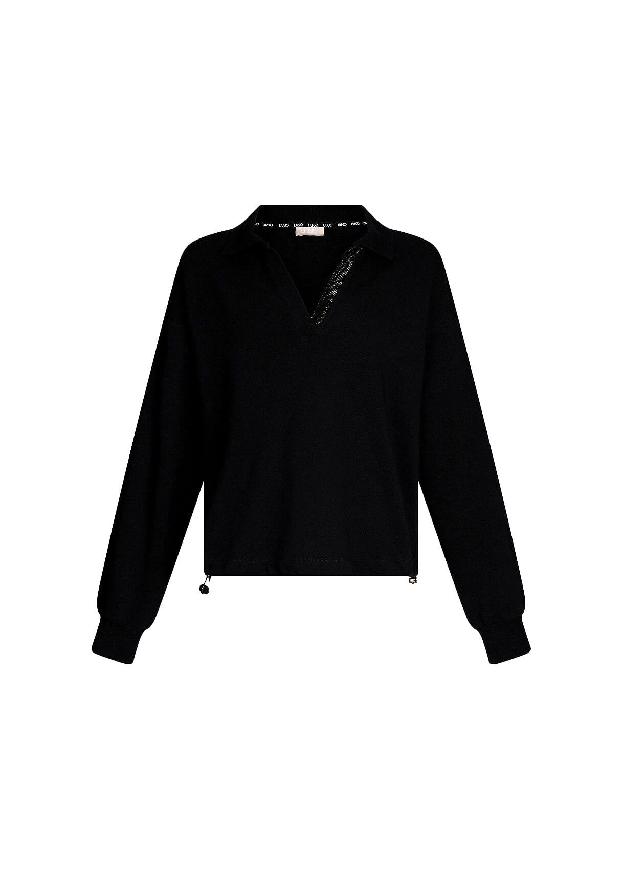 Felpa Con Strass Liu Jo