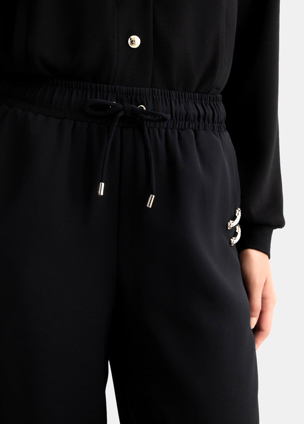 Pantaloni Jogging Cropped Liu Jo