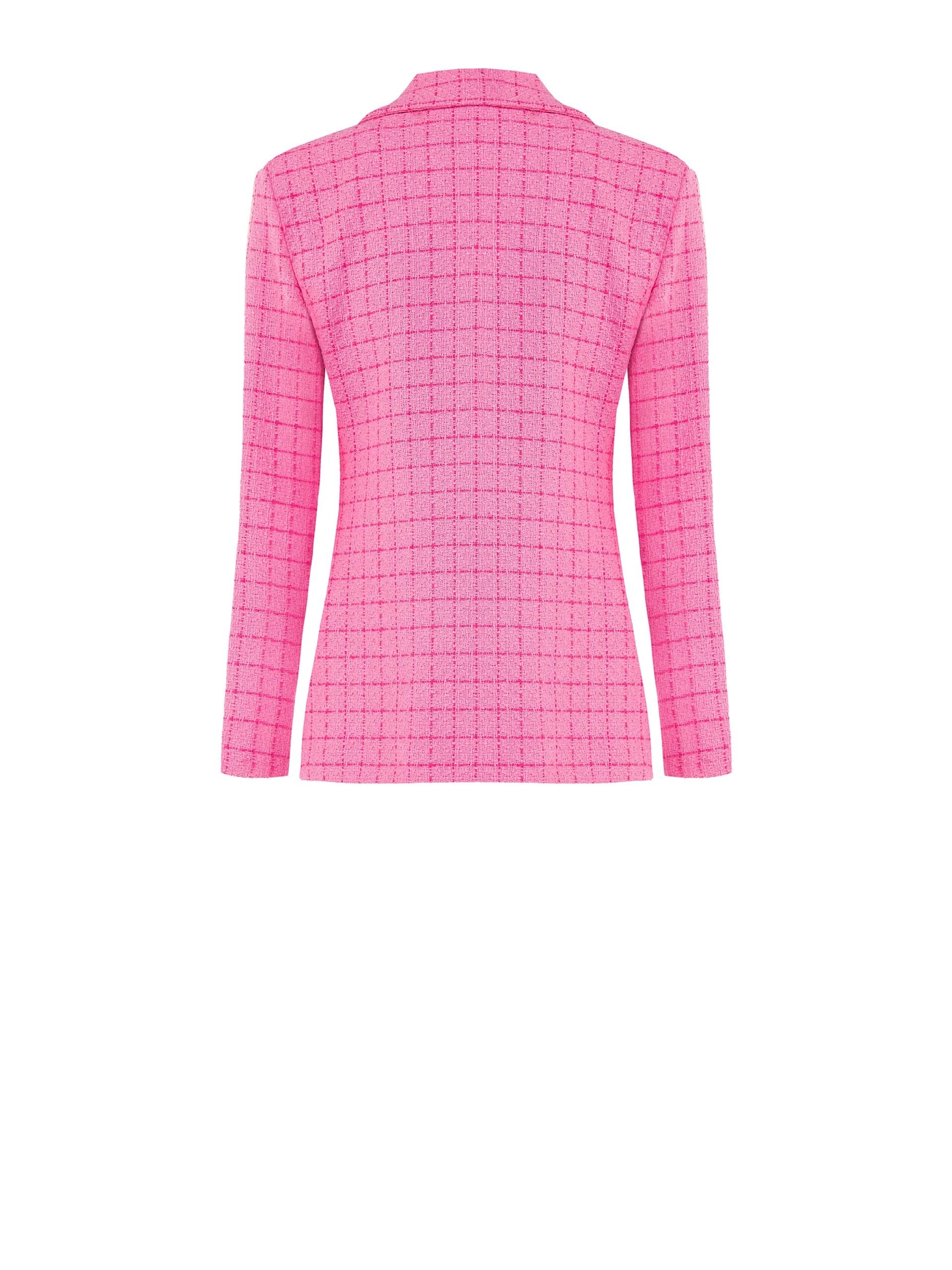 Giacca Blazer A Taglio Lungo In Tweed Rinascimento