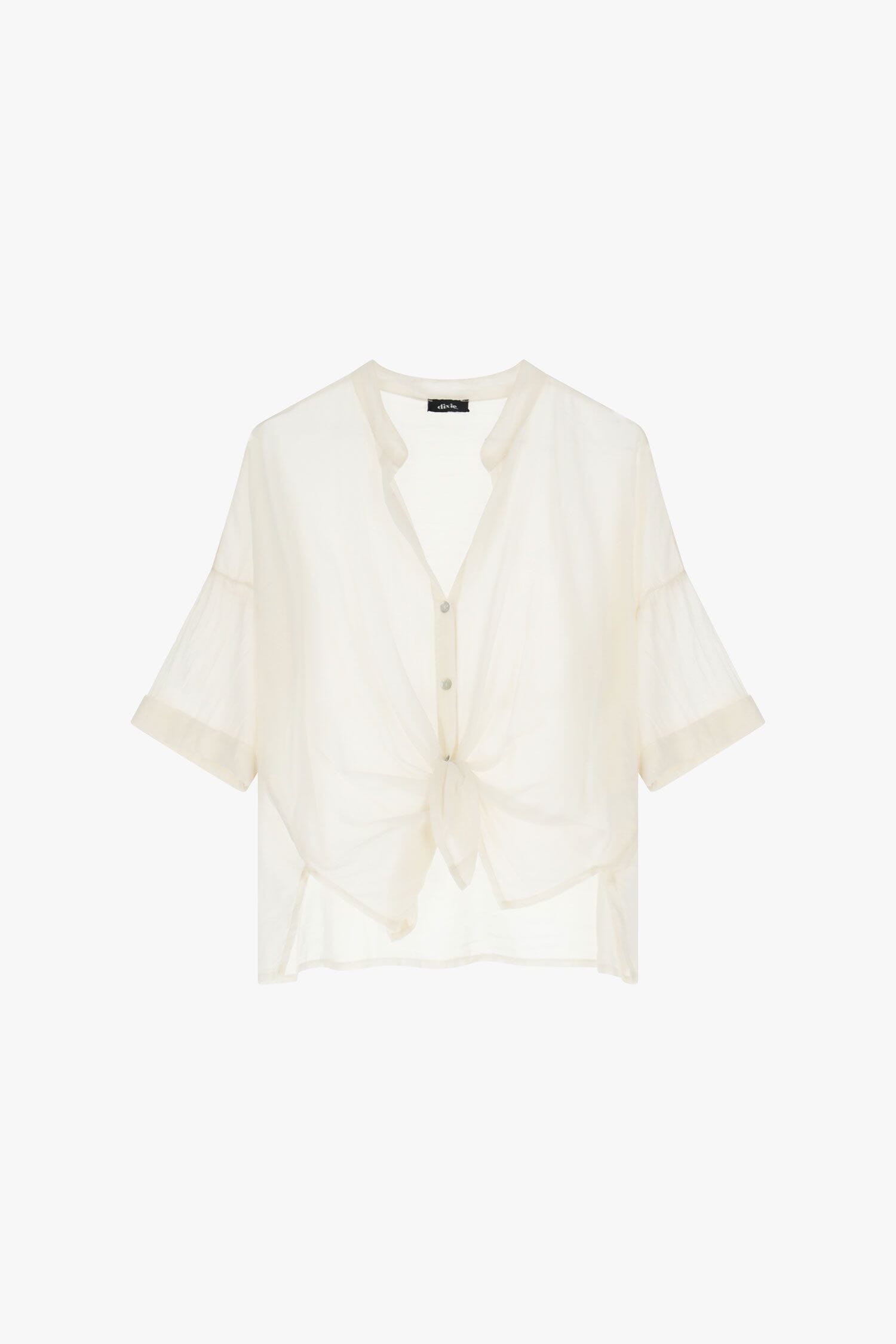 Camicia Con Bottoni E Maniche 3/4 Dixie